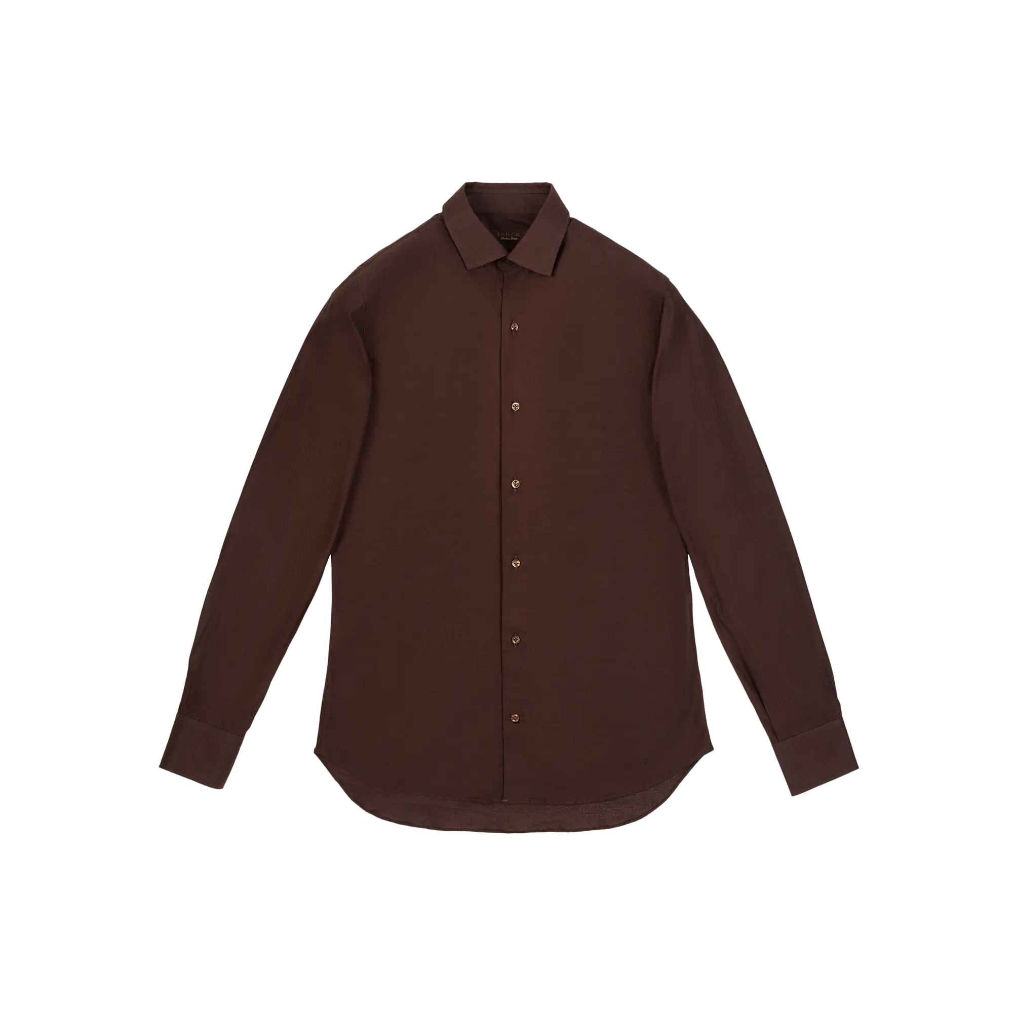 Camicia marrone clearance
