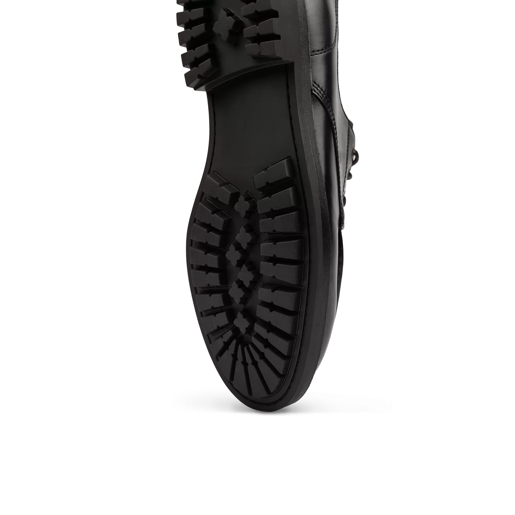 Scarpe nere suola clearance alta