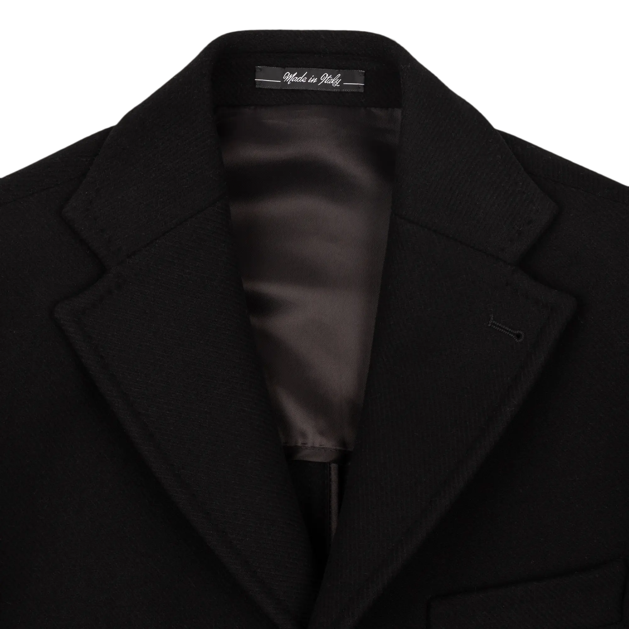 Cappotto nero outlet uomo