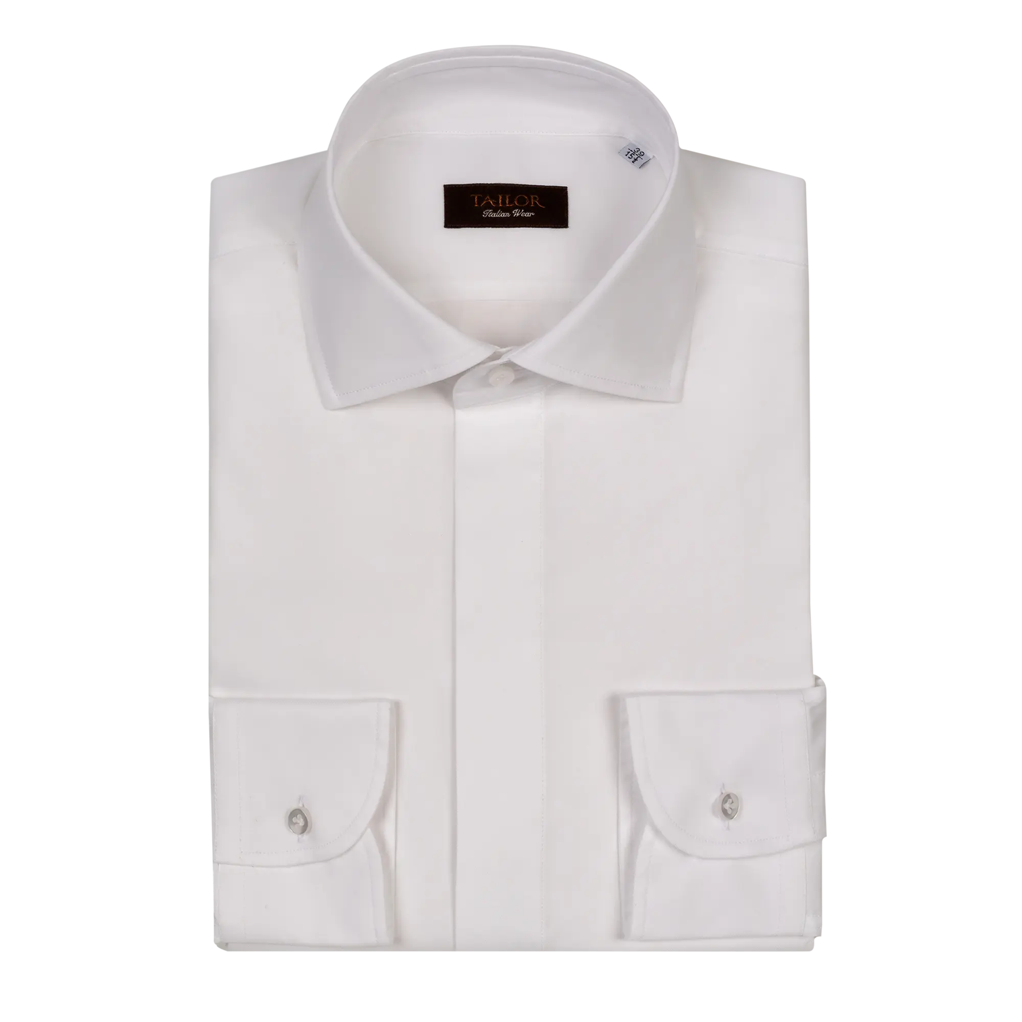 Camicia bianca elegante uomo