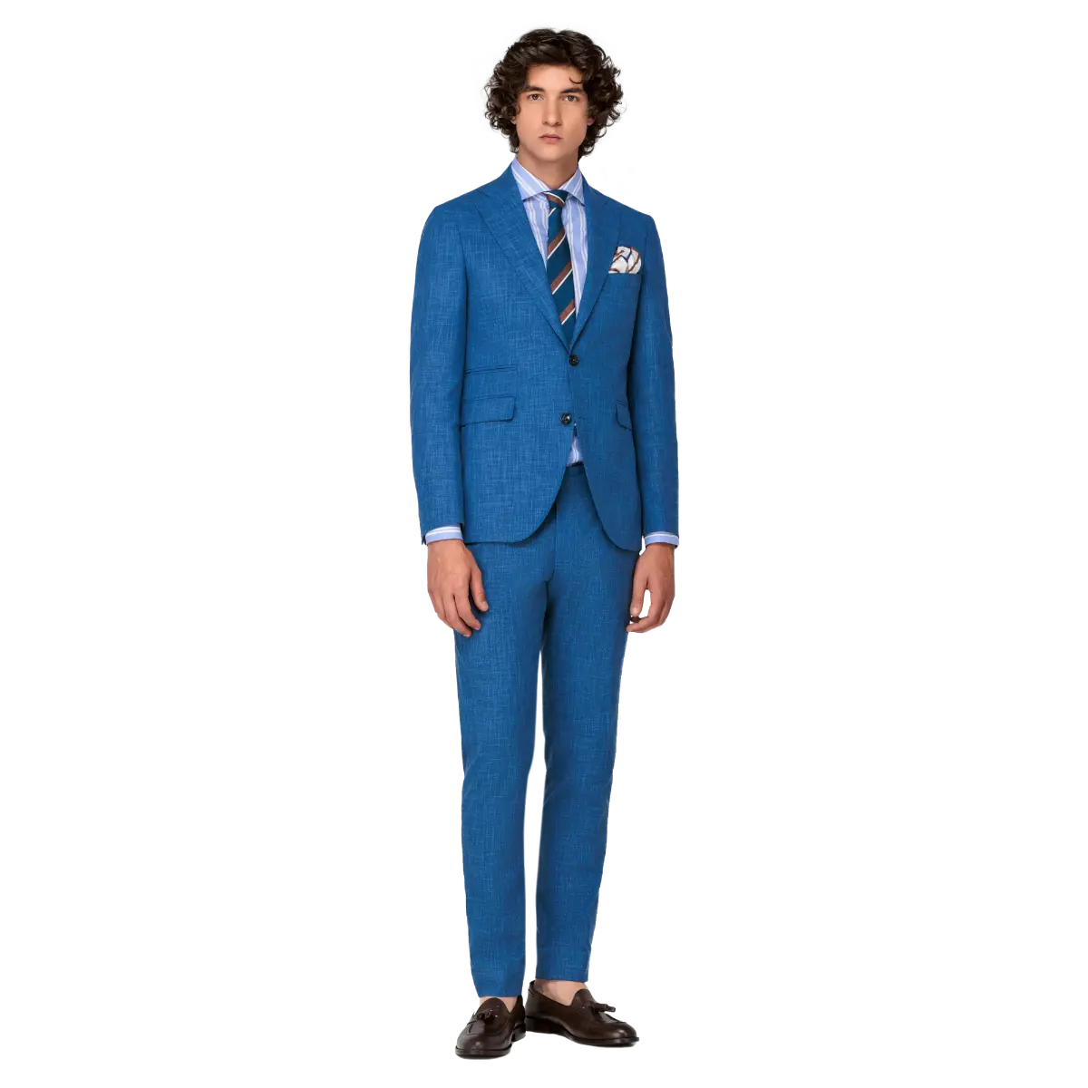 Abiti uomo new arrivals blu elettrico