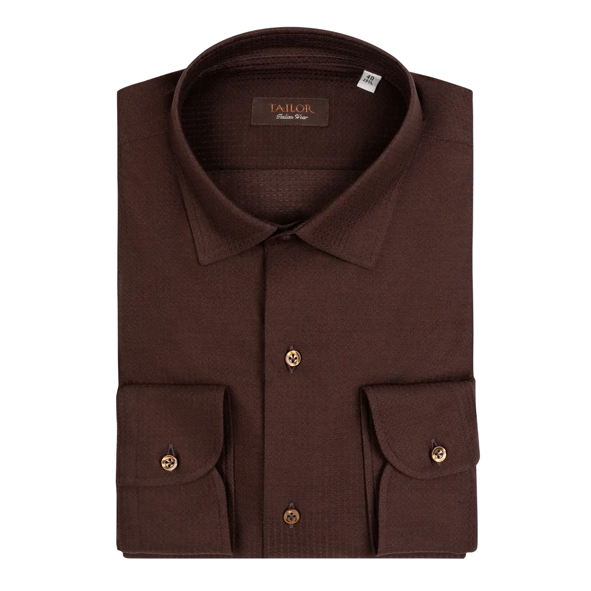Camicia hotsell marrone uomo