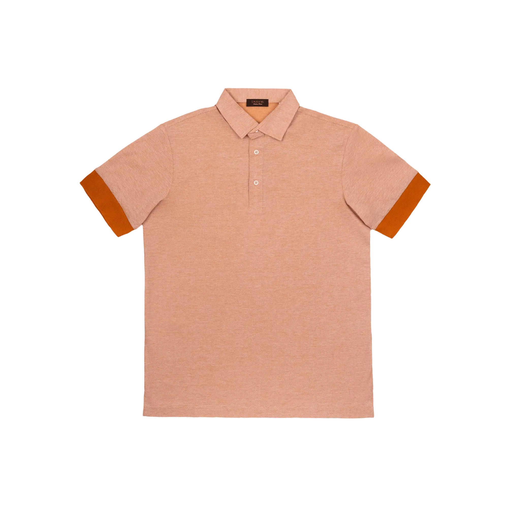 Polo uomo con sale collo a camicia