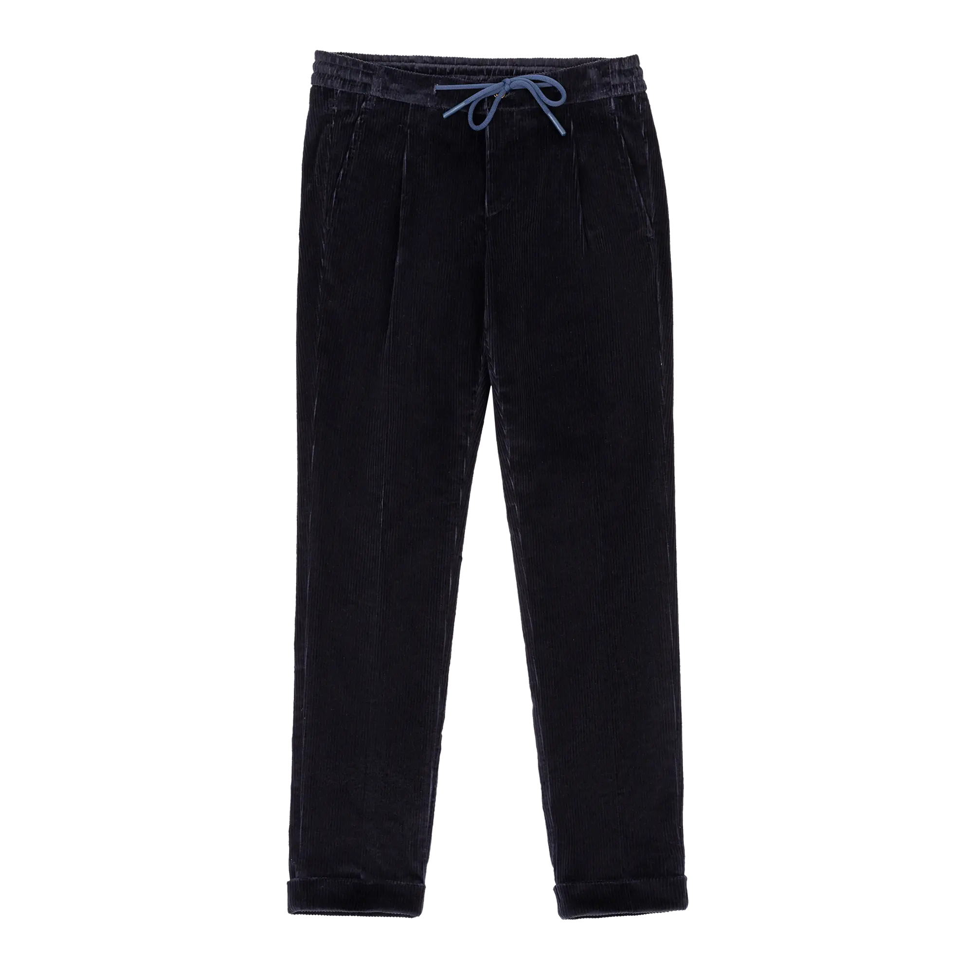 Pantalone Velluto a Coste Blu