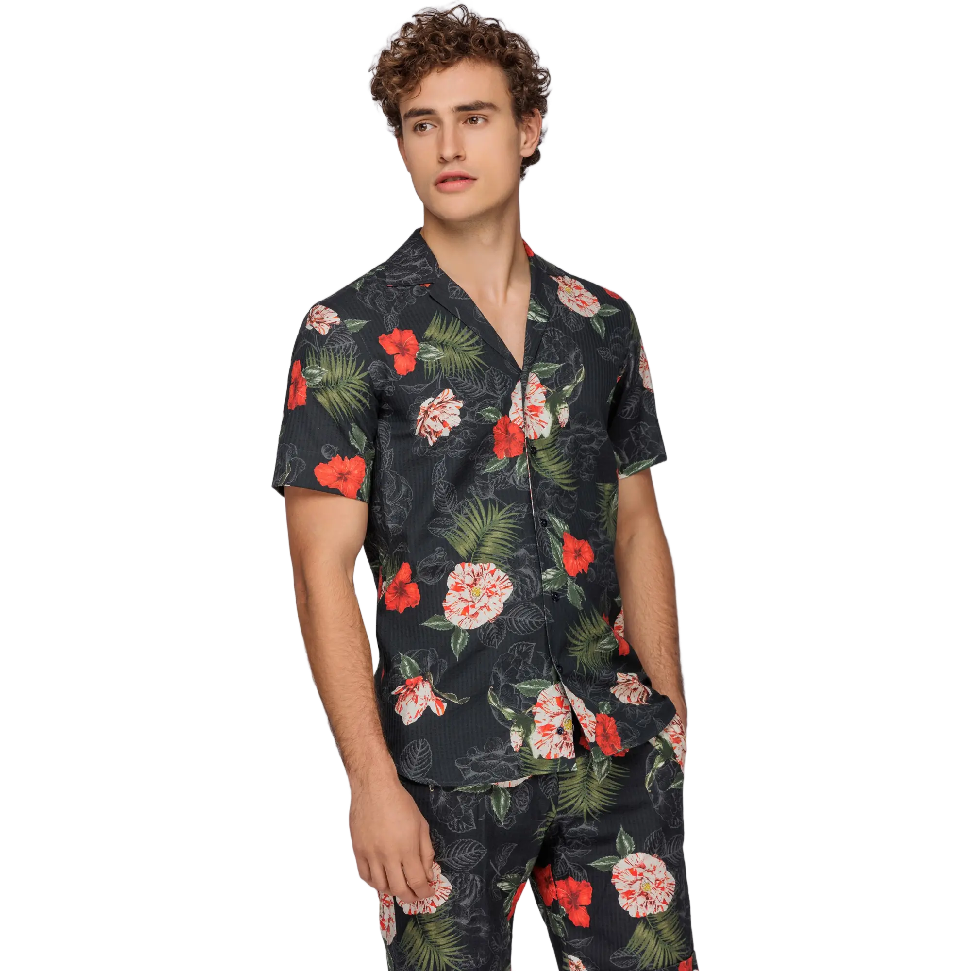Camicia collo cheap cubano