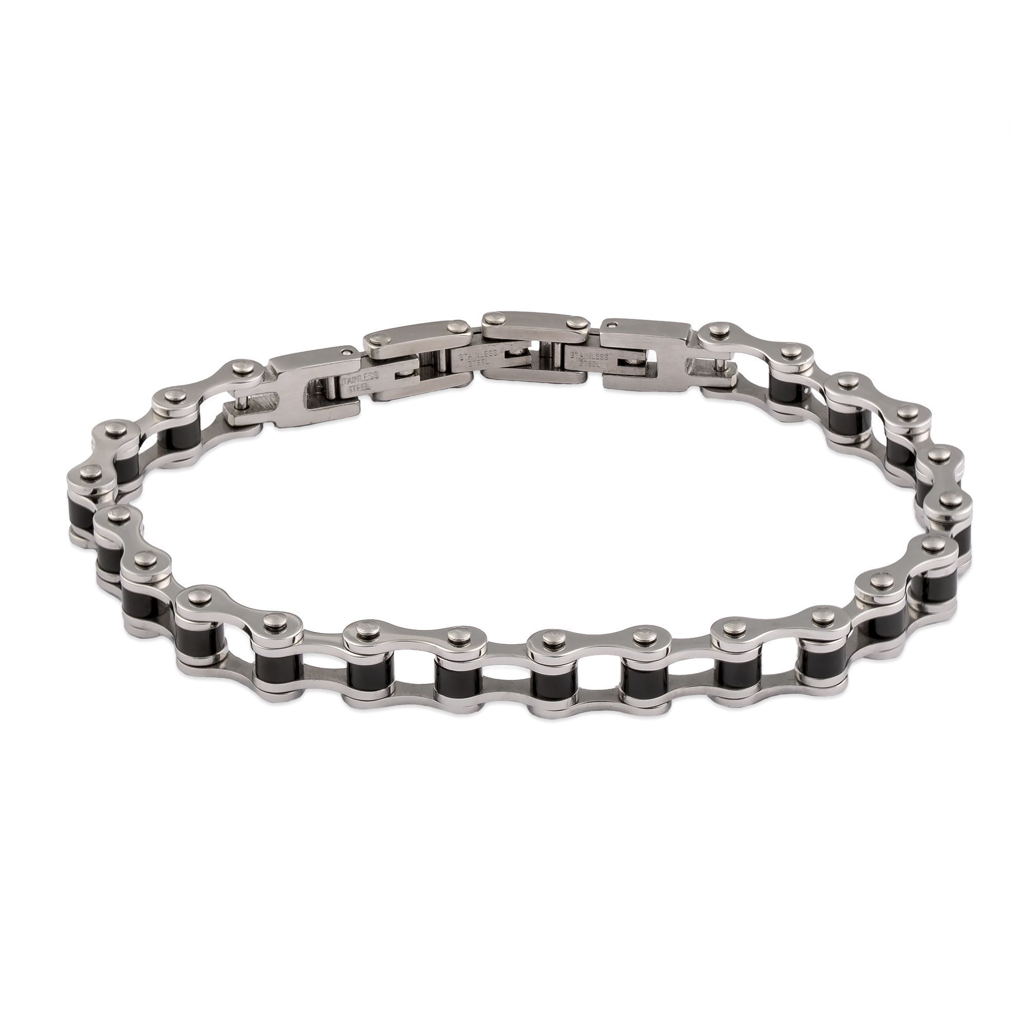 Bracciale Acciaio A Catena
