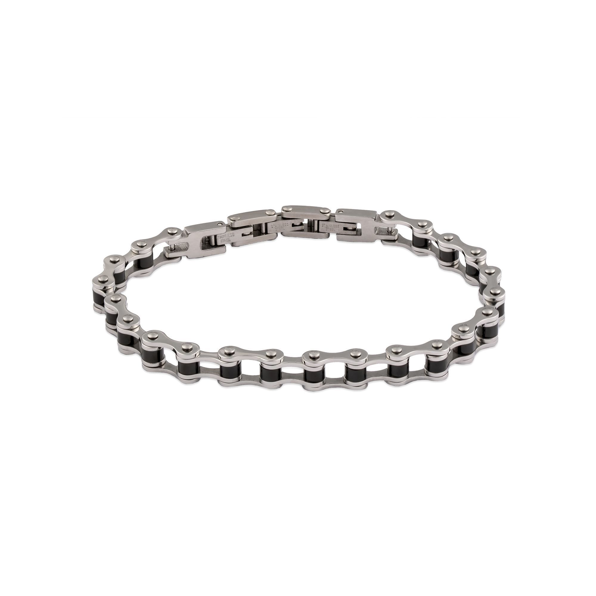 Bracciale Acciaio A Catena