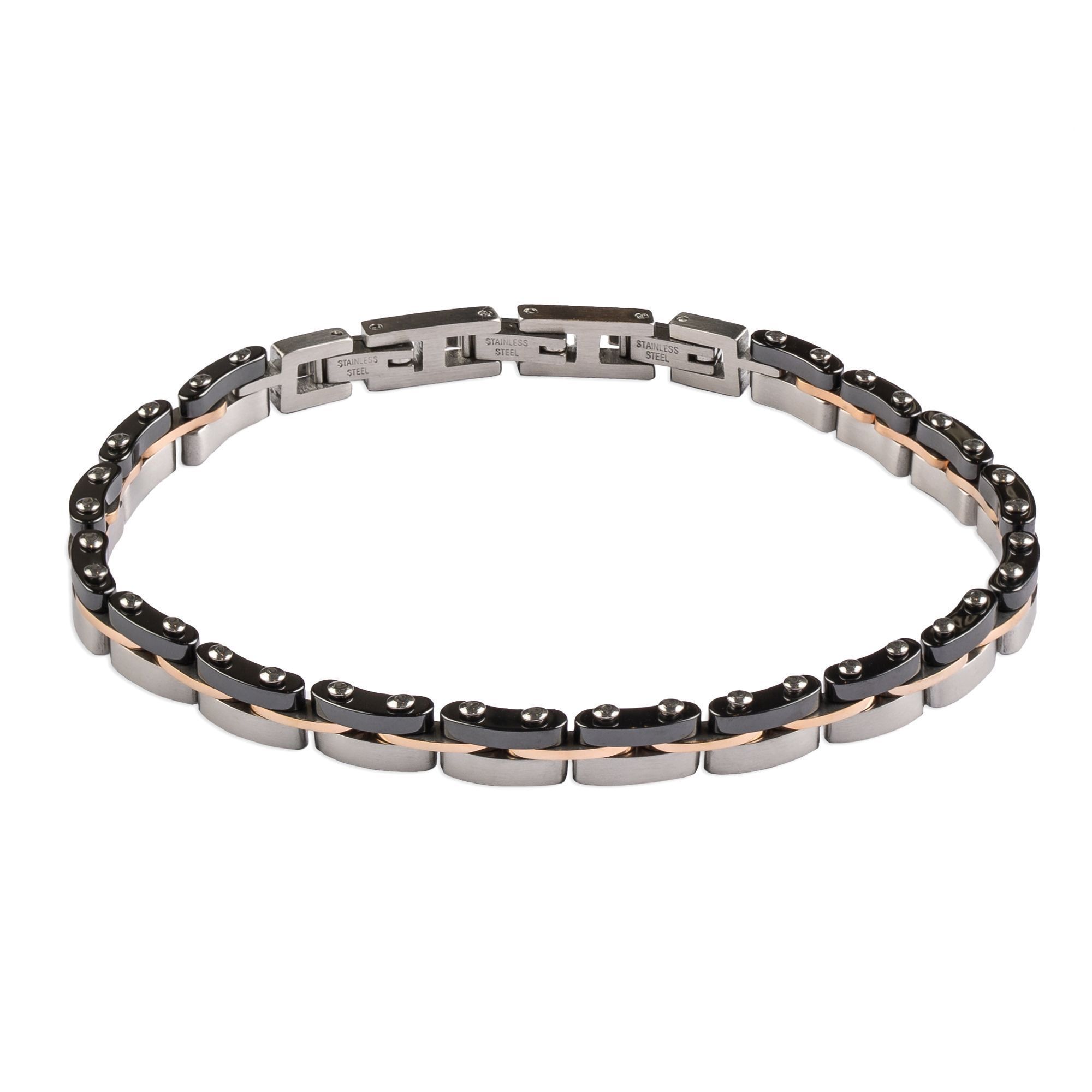 Bracciale Acciaio A Maglia