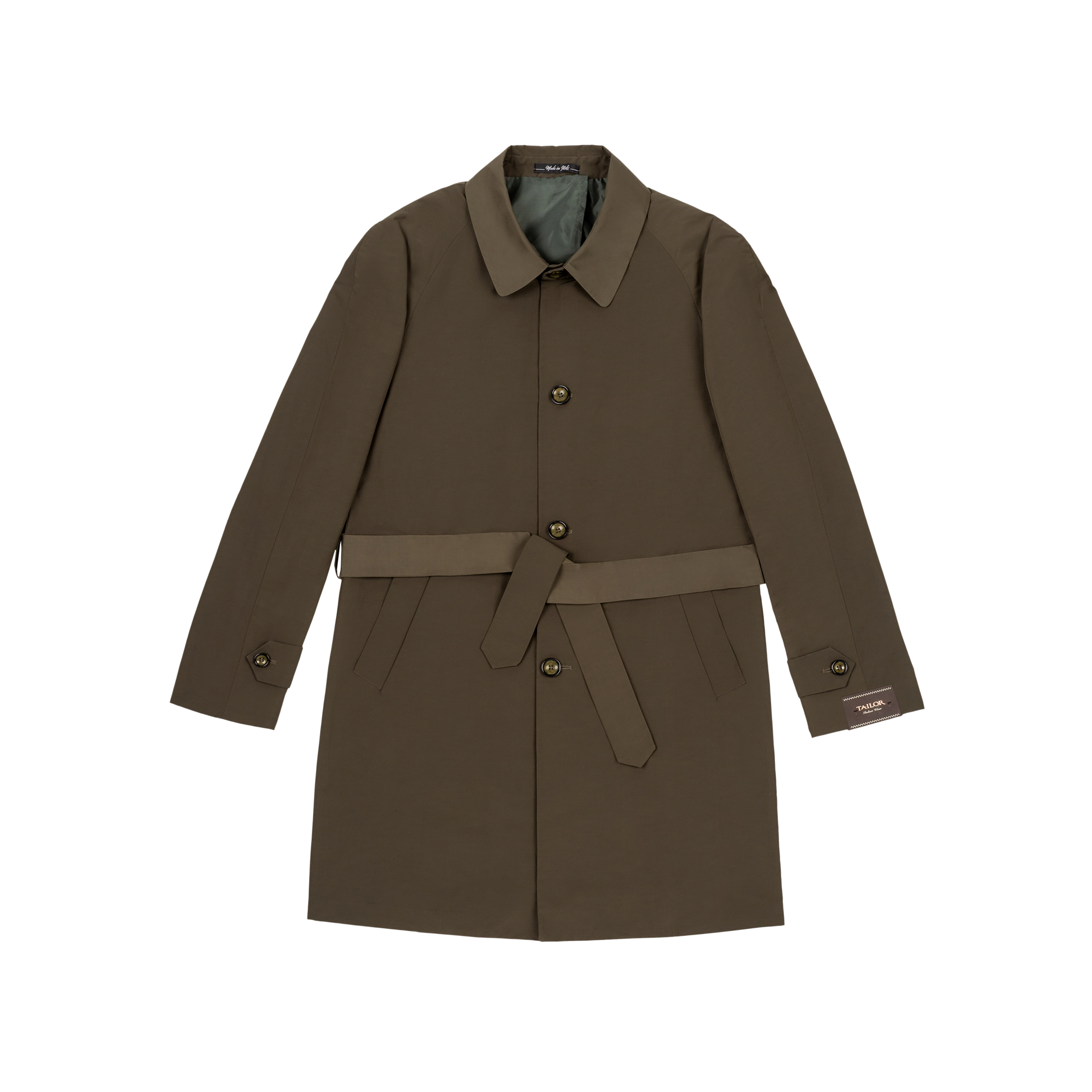 IMPERMEABILE TECNICO VERDE MILITARE