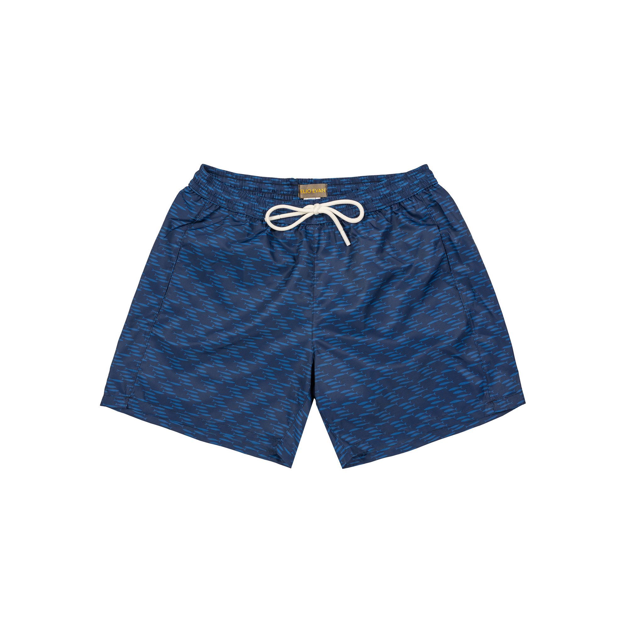Boxer Mare Uomo “Panarea” Stampa Pesci Blu