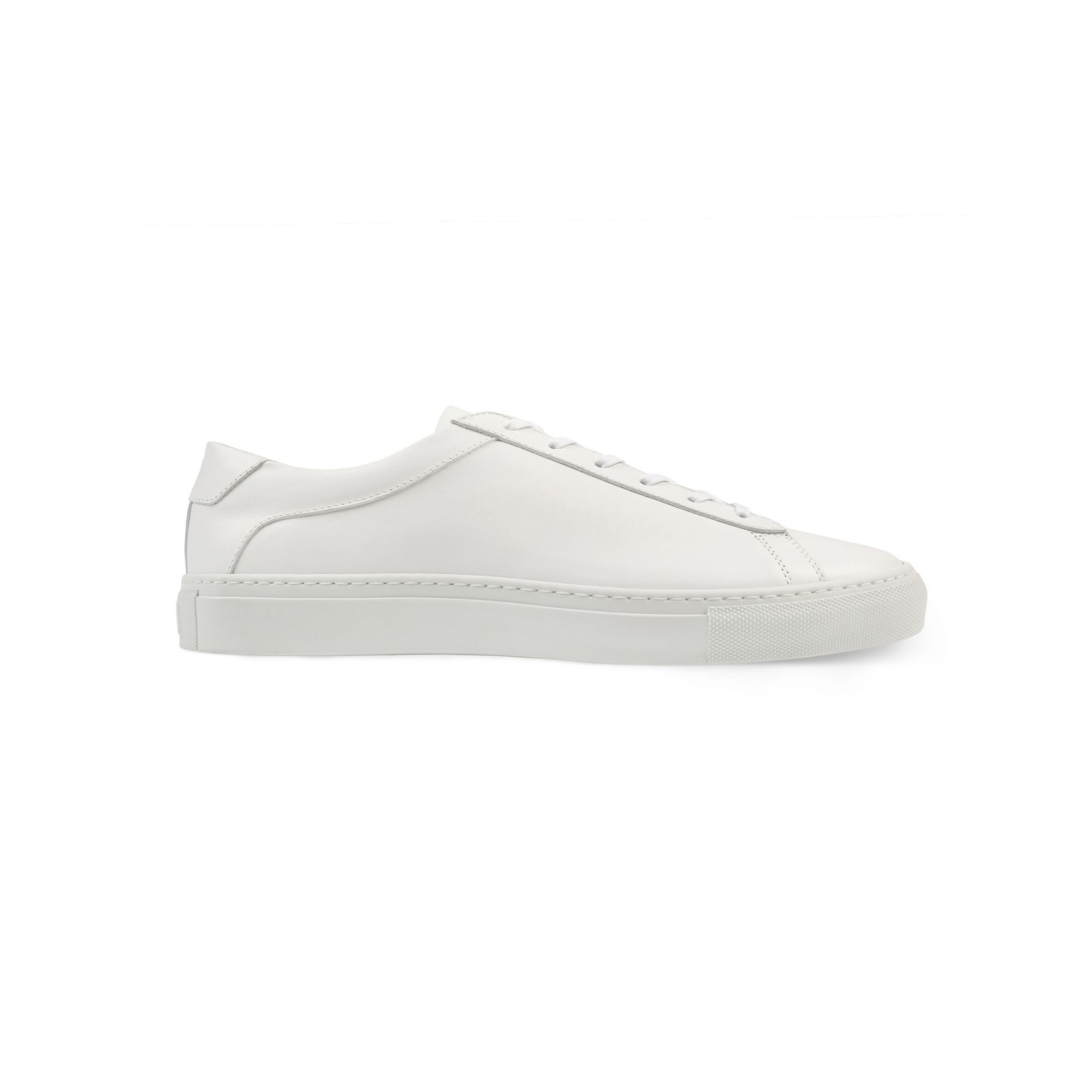 Sneakers Bianche In Pelle