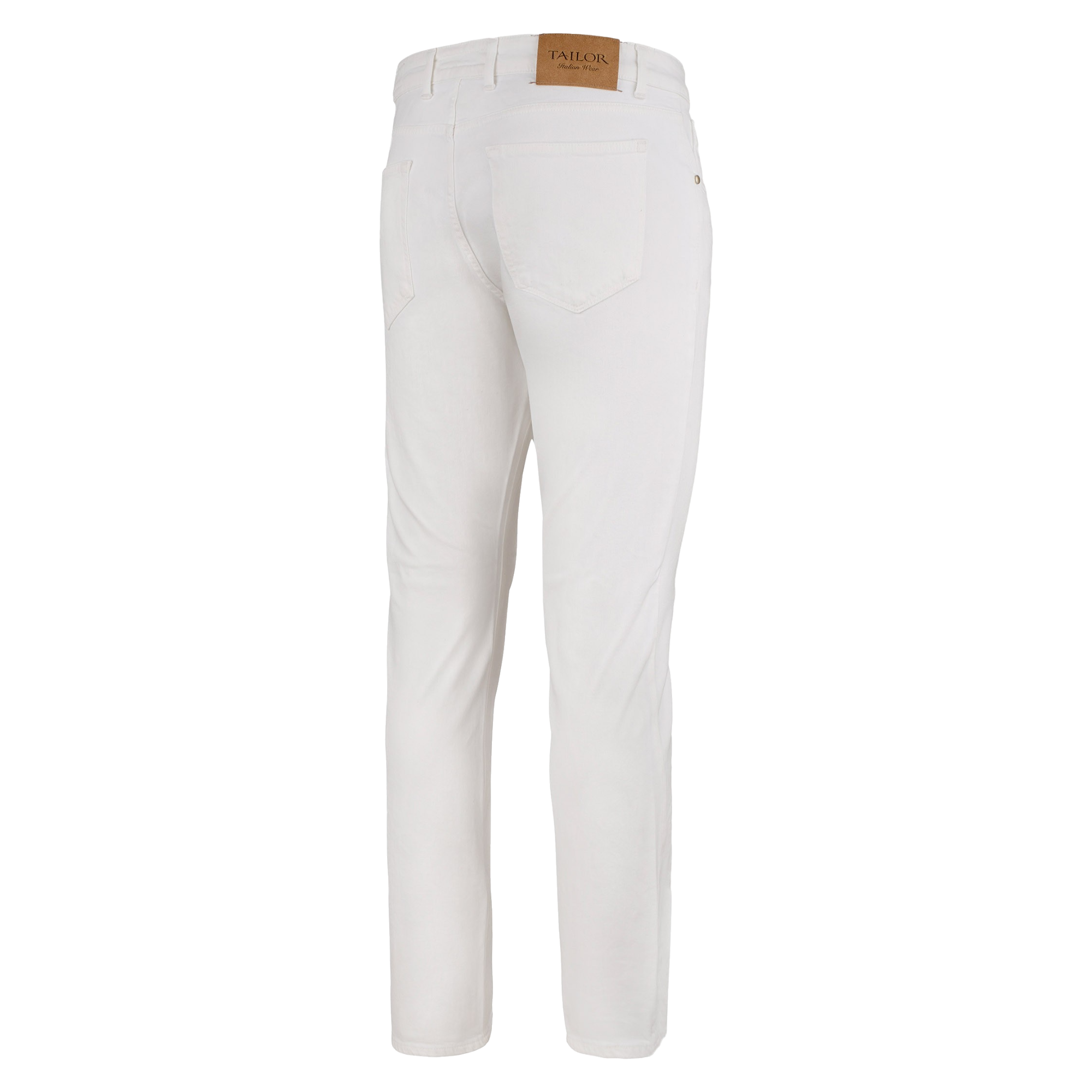 Pantalone Jeans Bianco Bull