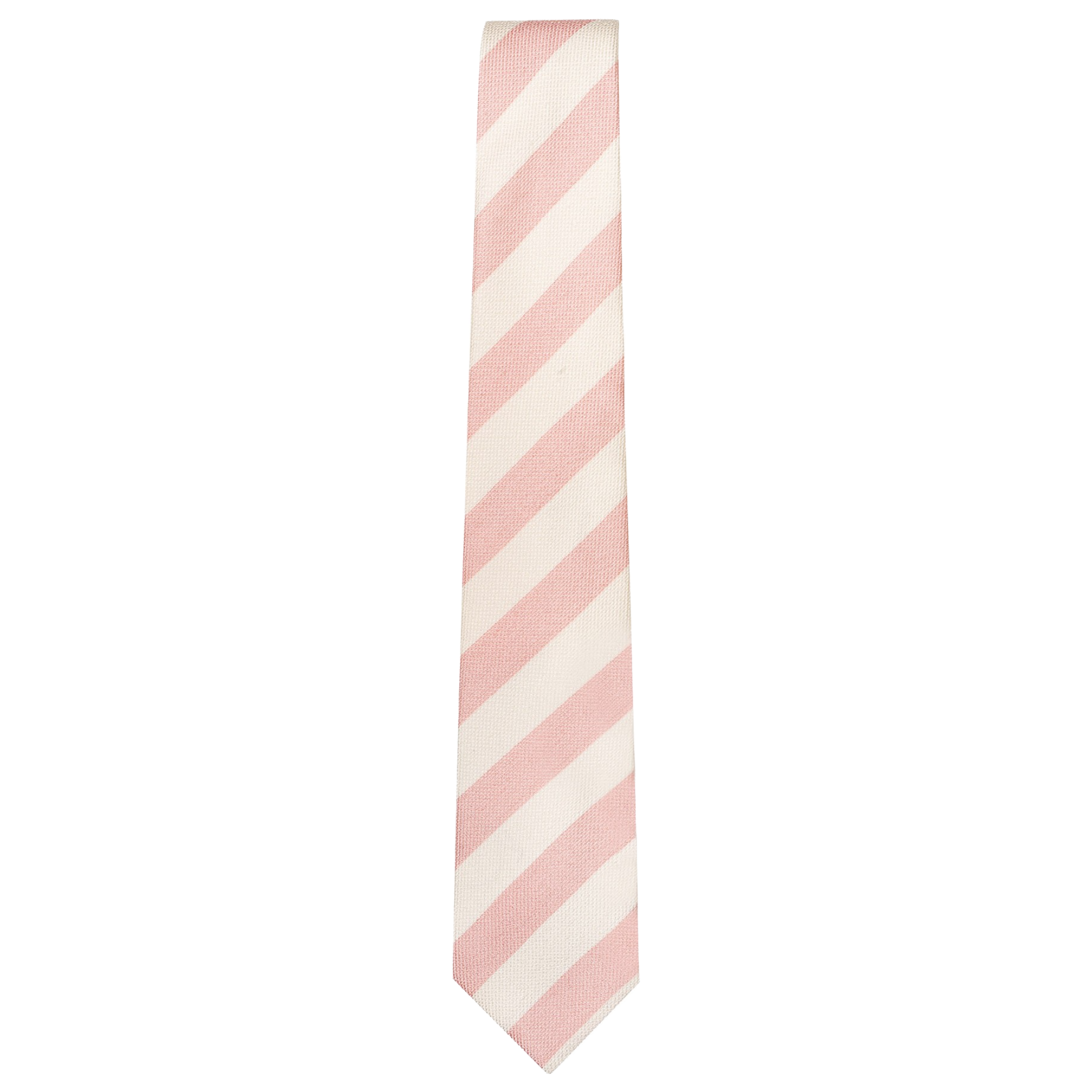 CRAVATTA A RIGHE ROSA