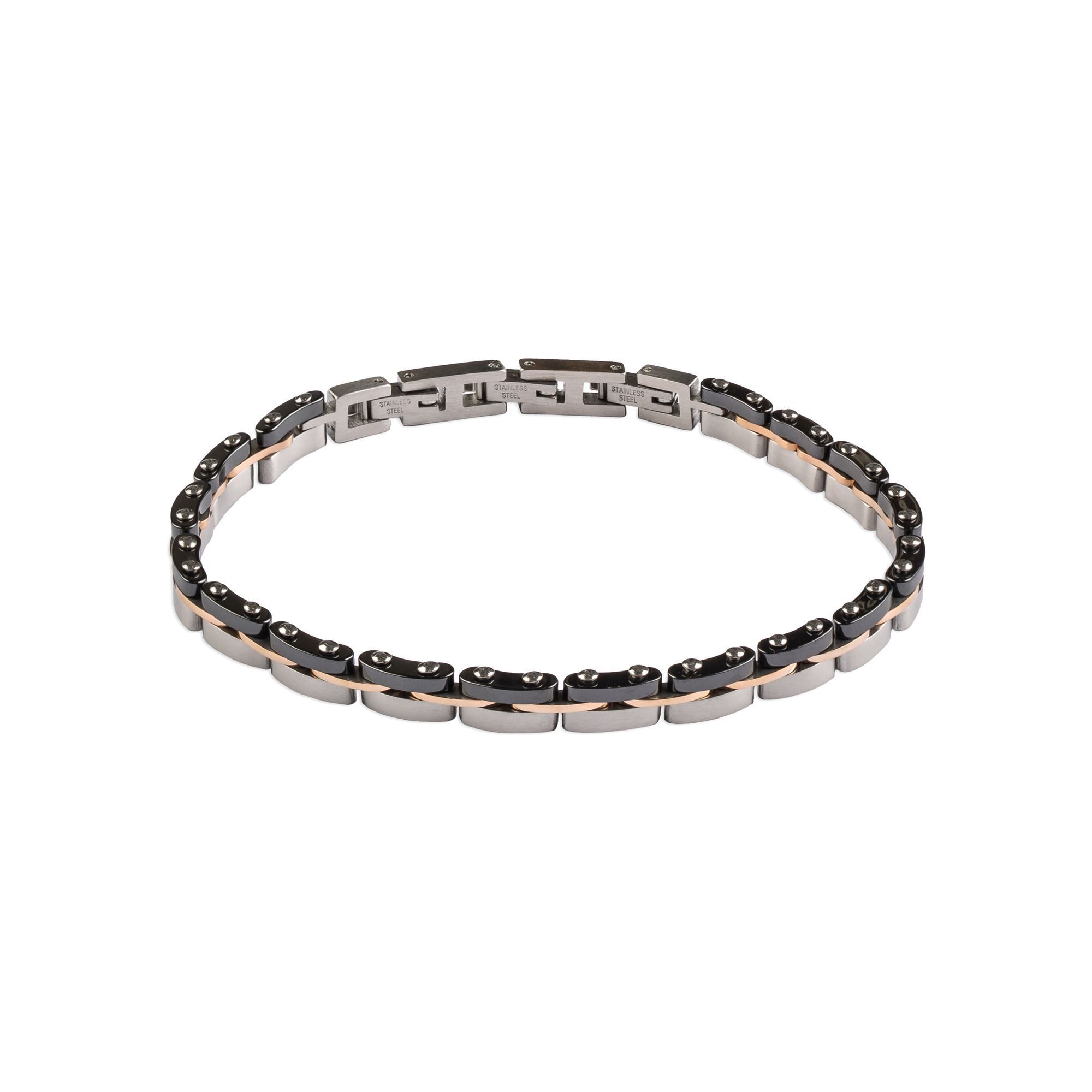 Bracciale Acciaio A Maglia