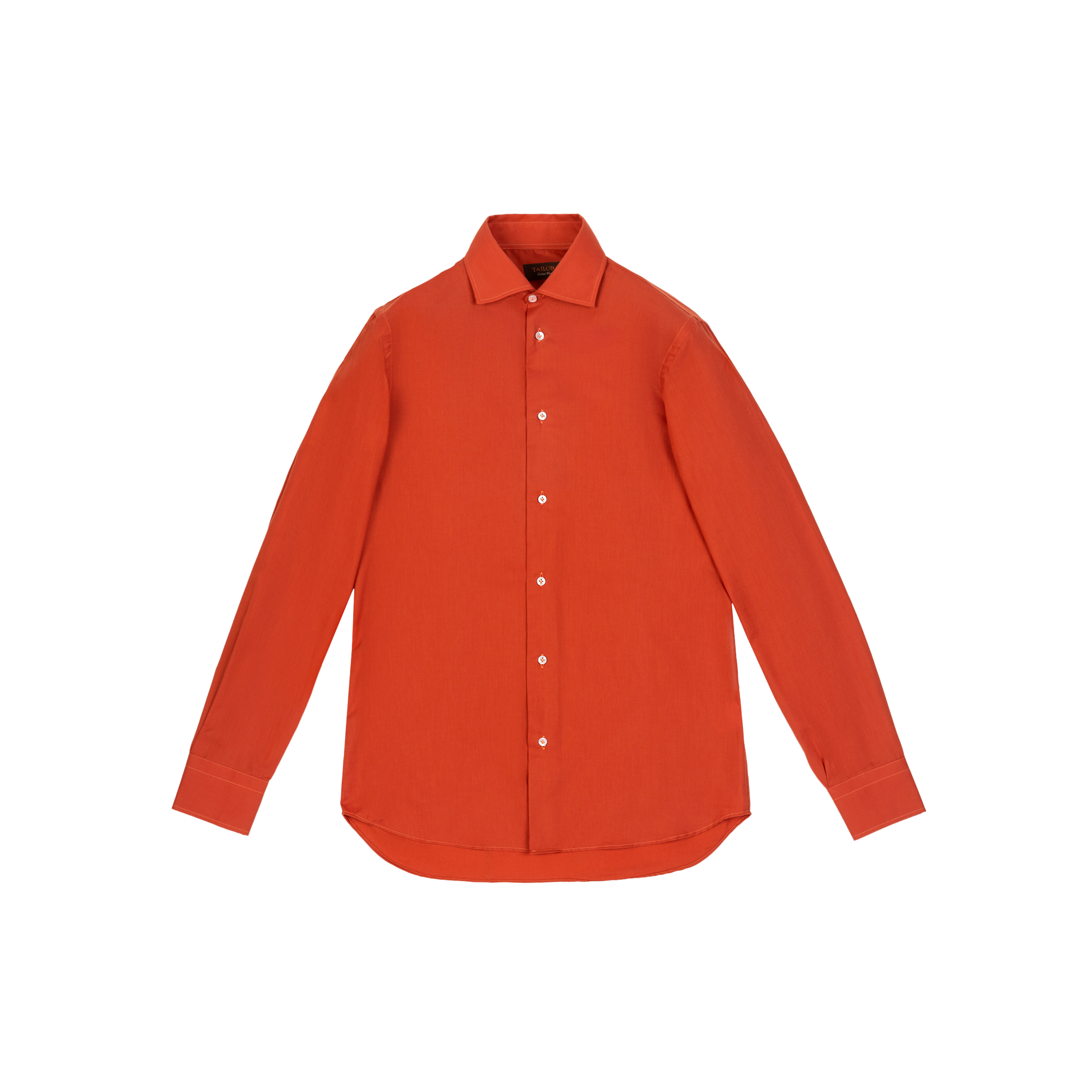 Camicia Mattone in Flanella di Cotone
