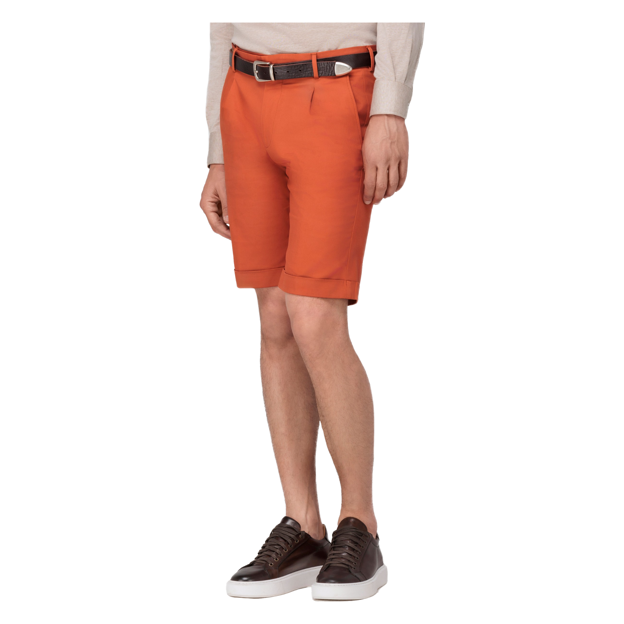 Bermuda Uomo Mattone