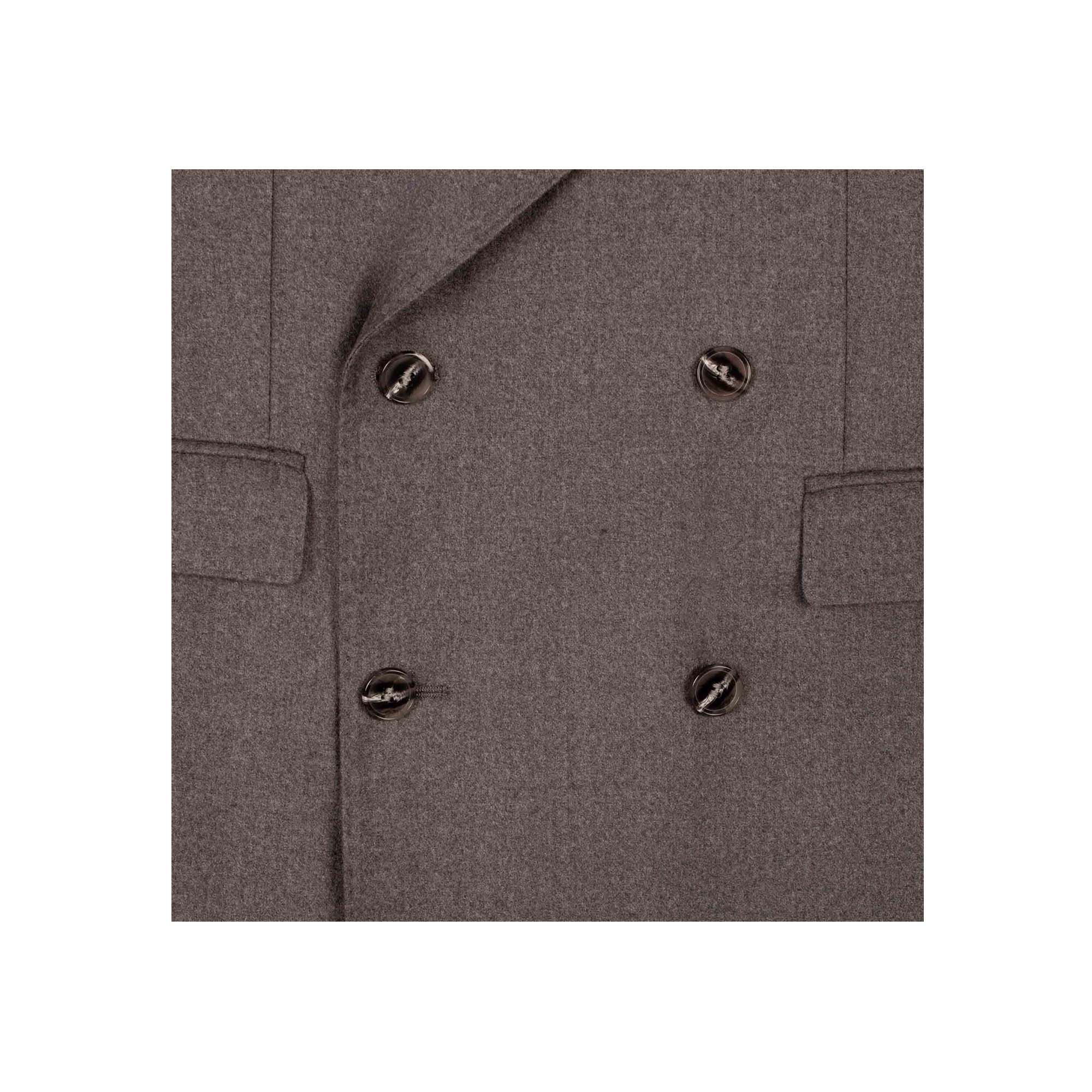 Giacca Doppiopetto Uomo Grigio