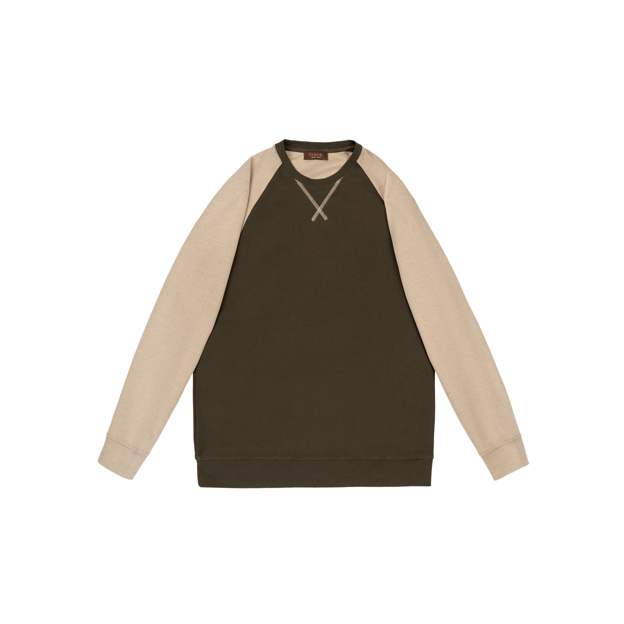 Maglia Cotone Verde Oliva