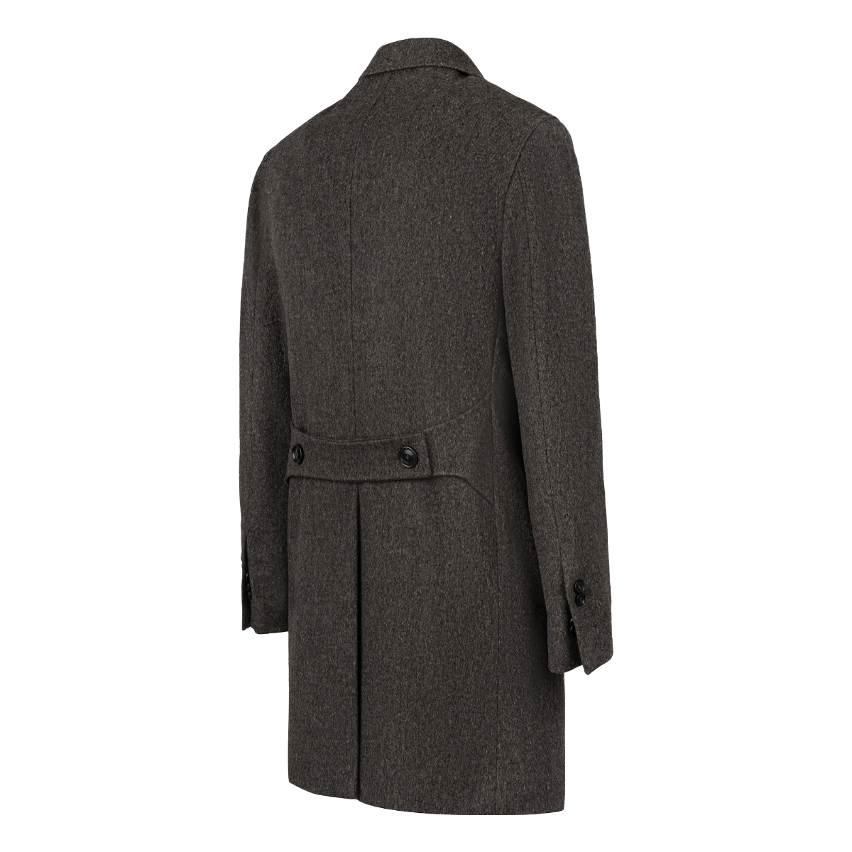 Cappotto Grigio Uomo Lana