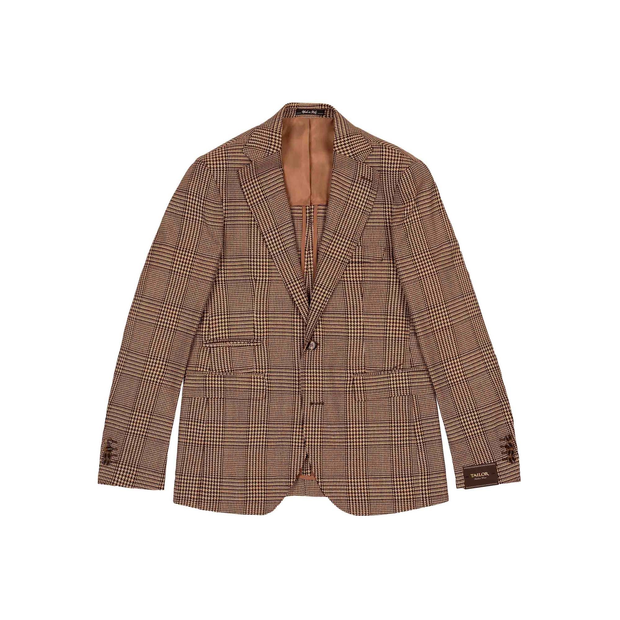 Giacca Marrone Principe Di Galles