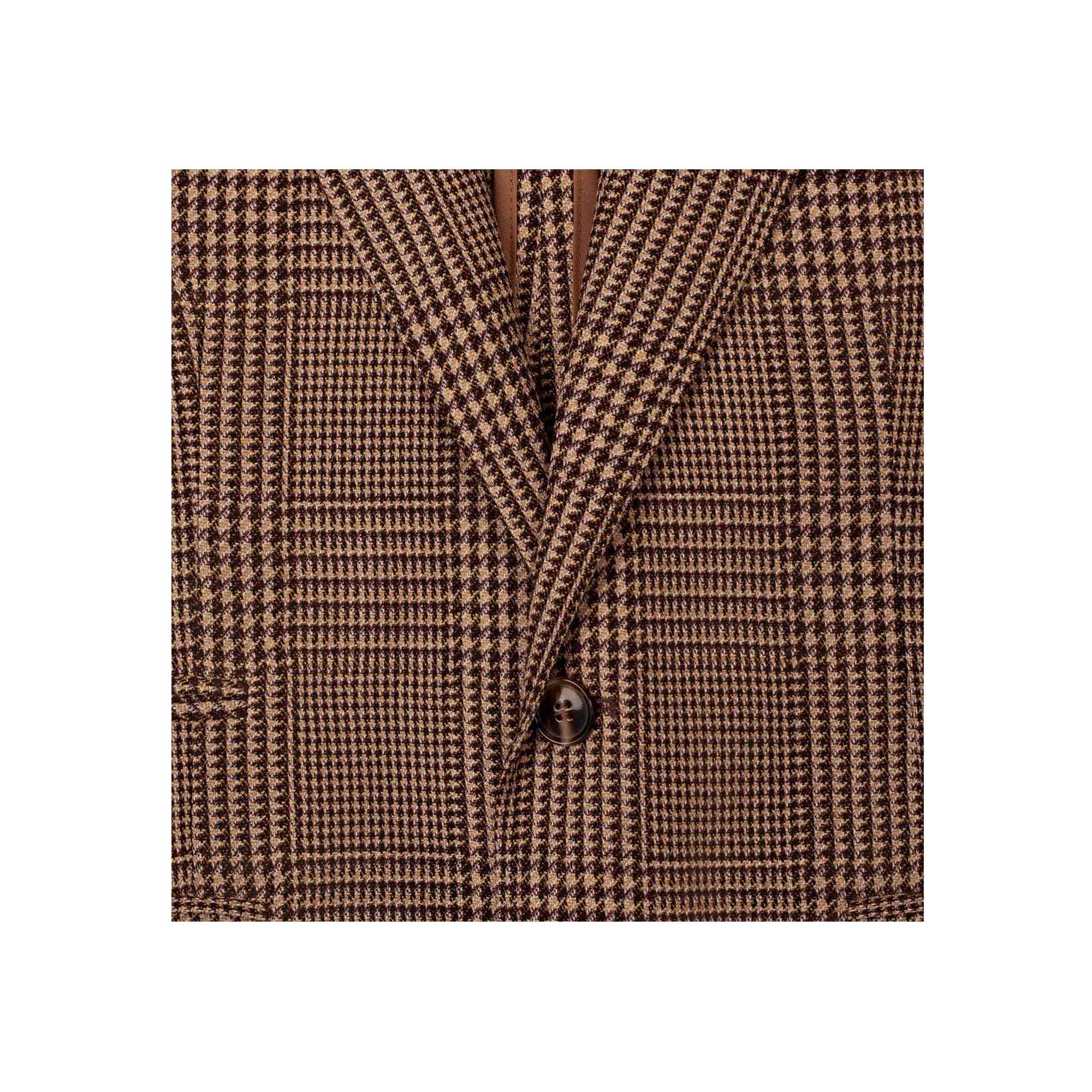 Giacca Marrone Principe Di Galles