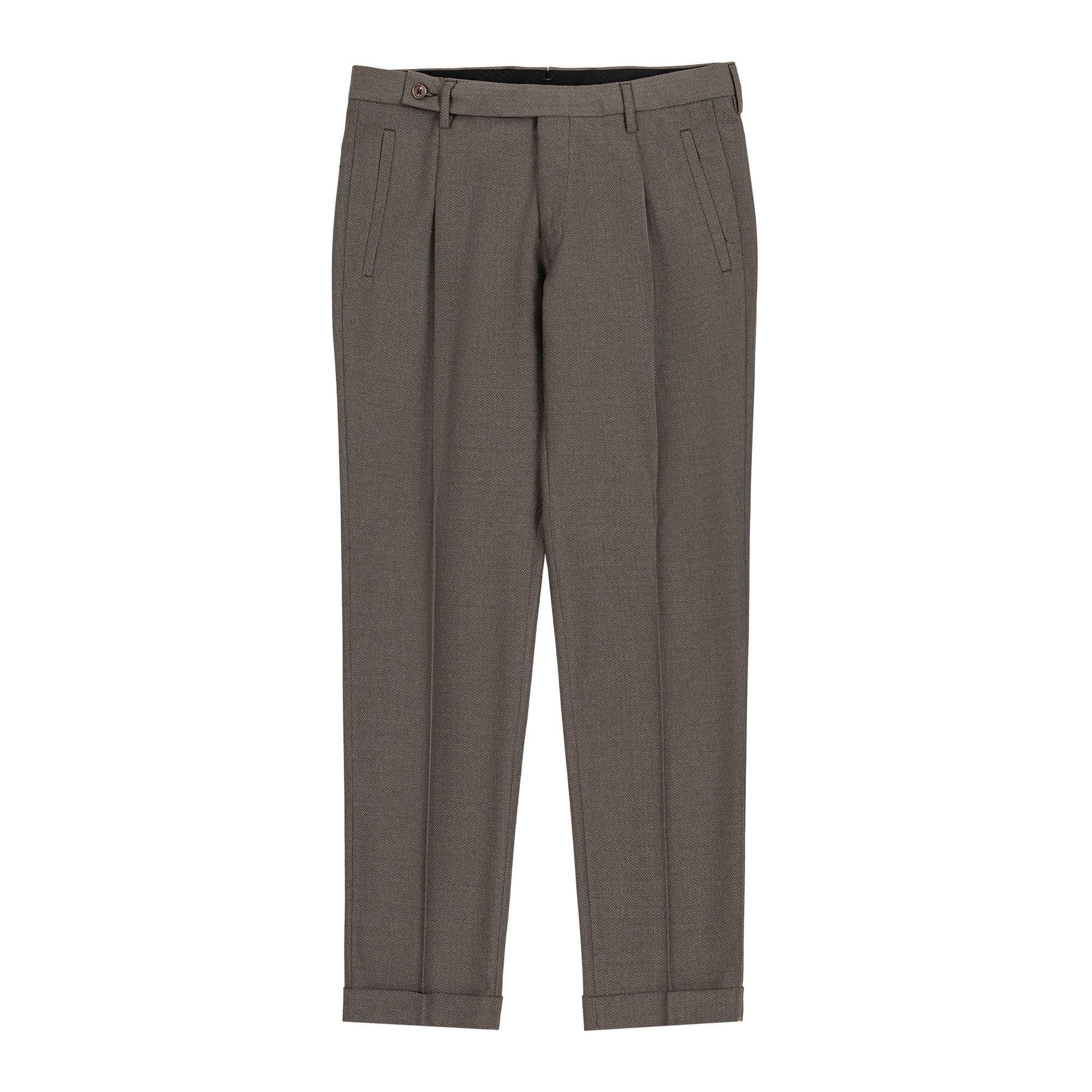 Abito Uomo Tortora Spina di Pesce