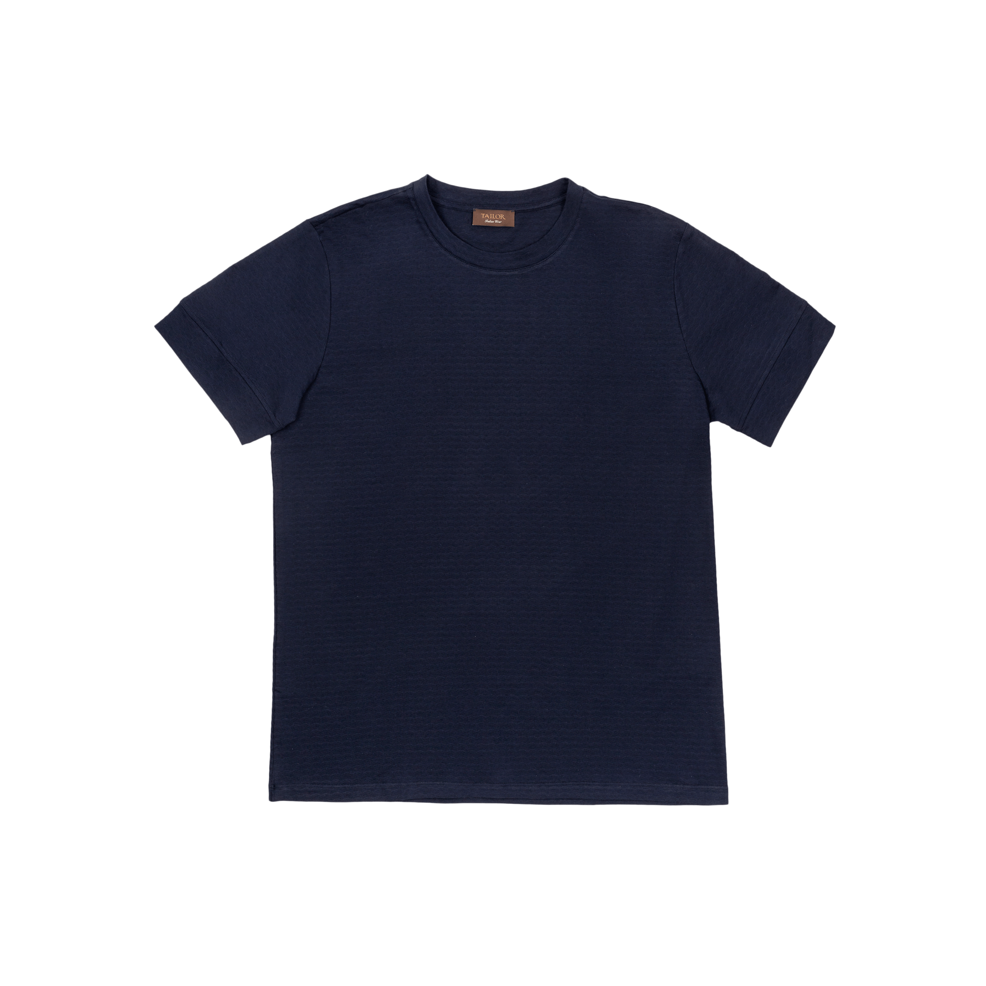 T-shirt jacquard blu