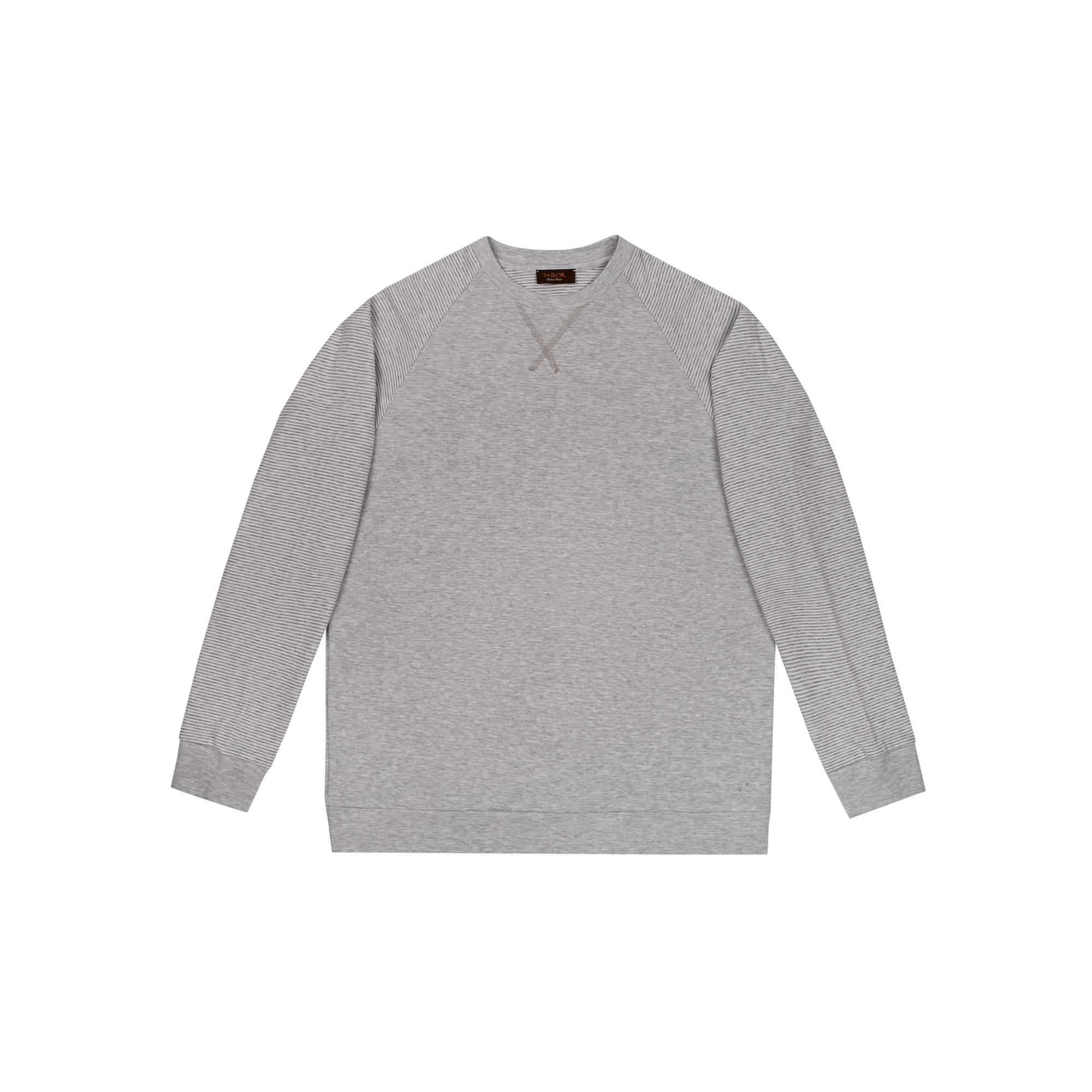 Maglia raglan grigio