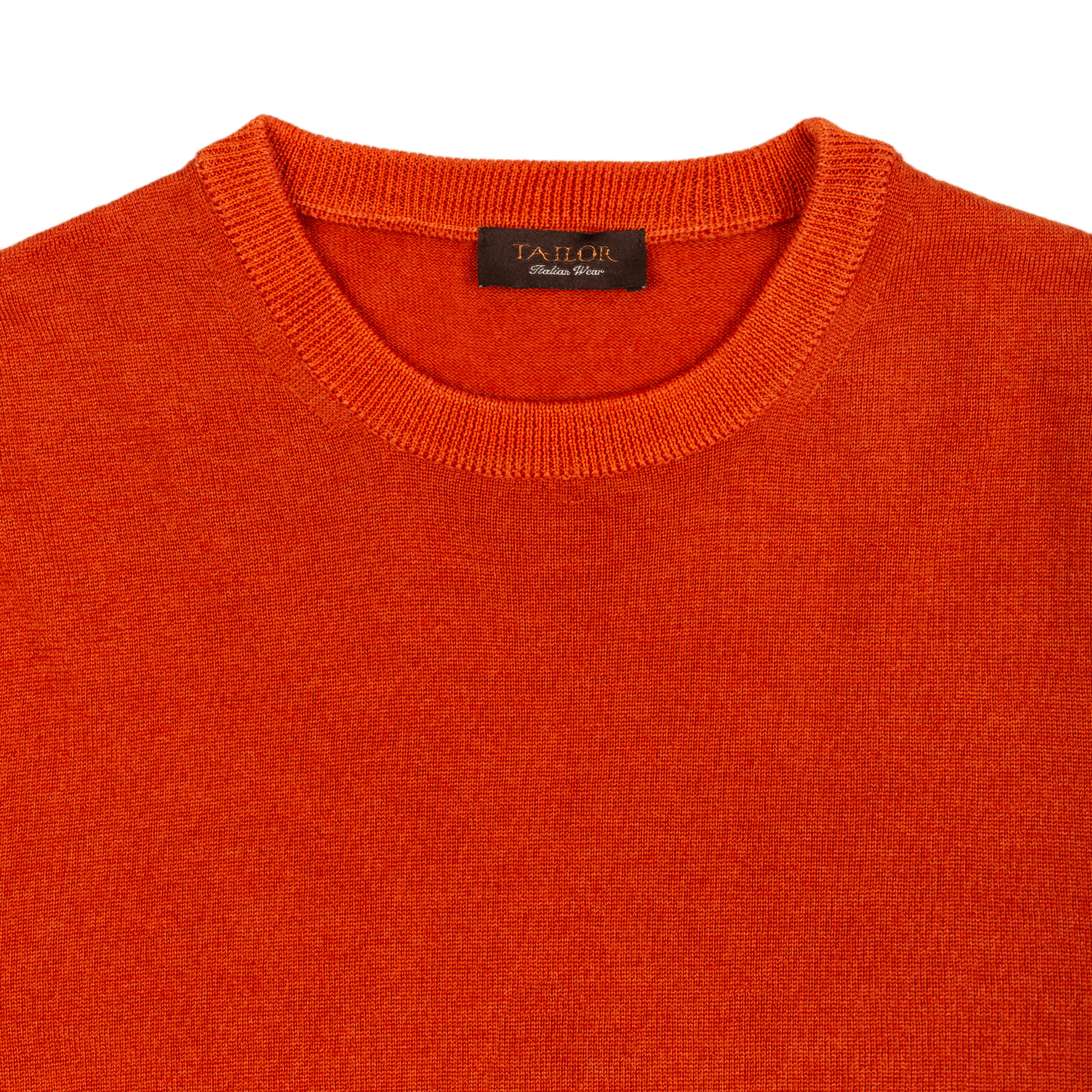 Maglione Girocollo Arancione