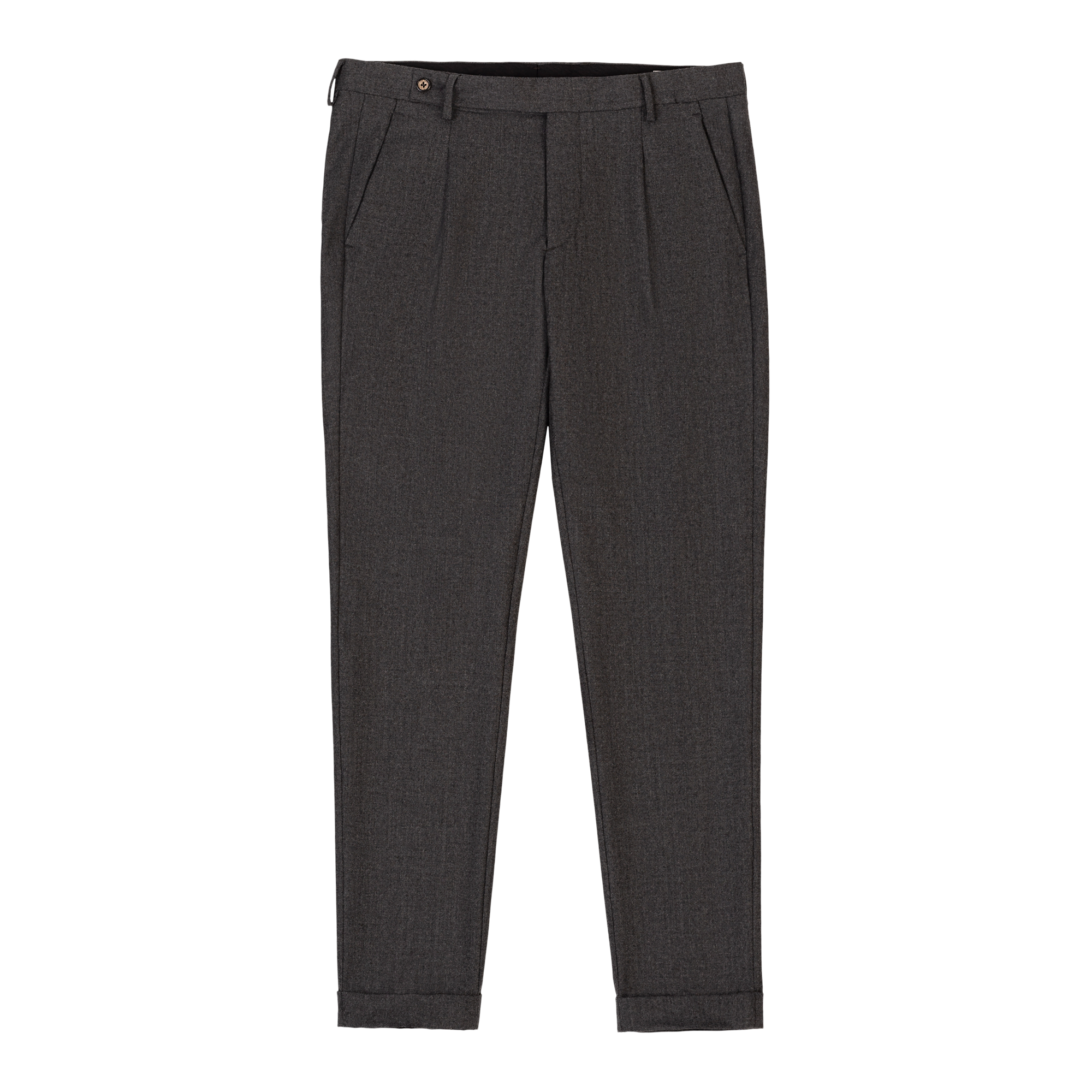 Pantalone Flanella Grigio 