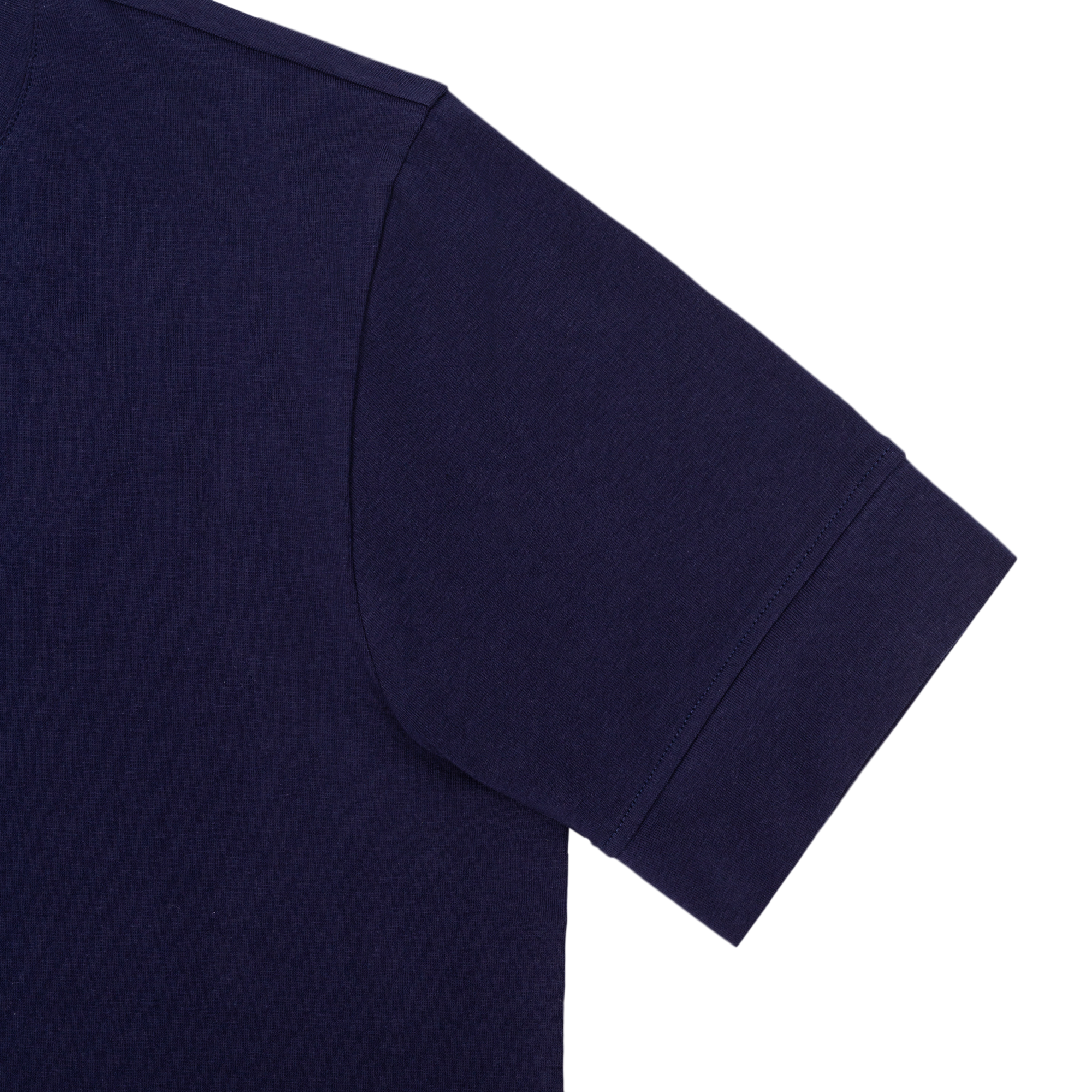 Maglietta blu elasticizzata