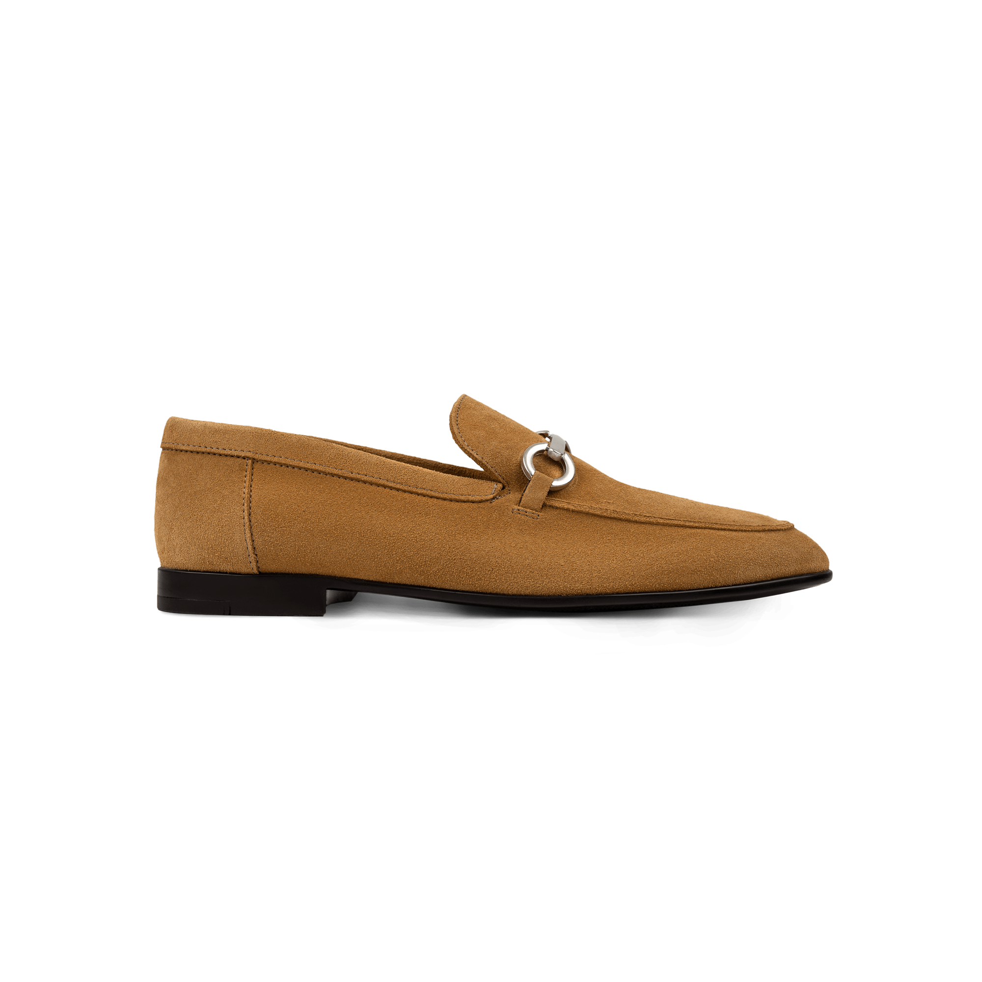 Mocassino con morsetto ocra