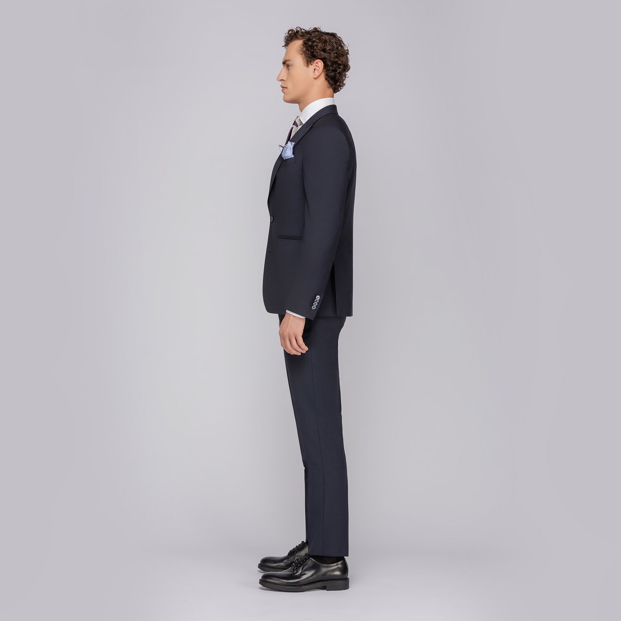 abito blu uomo matrimonio