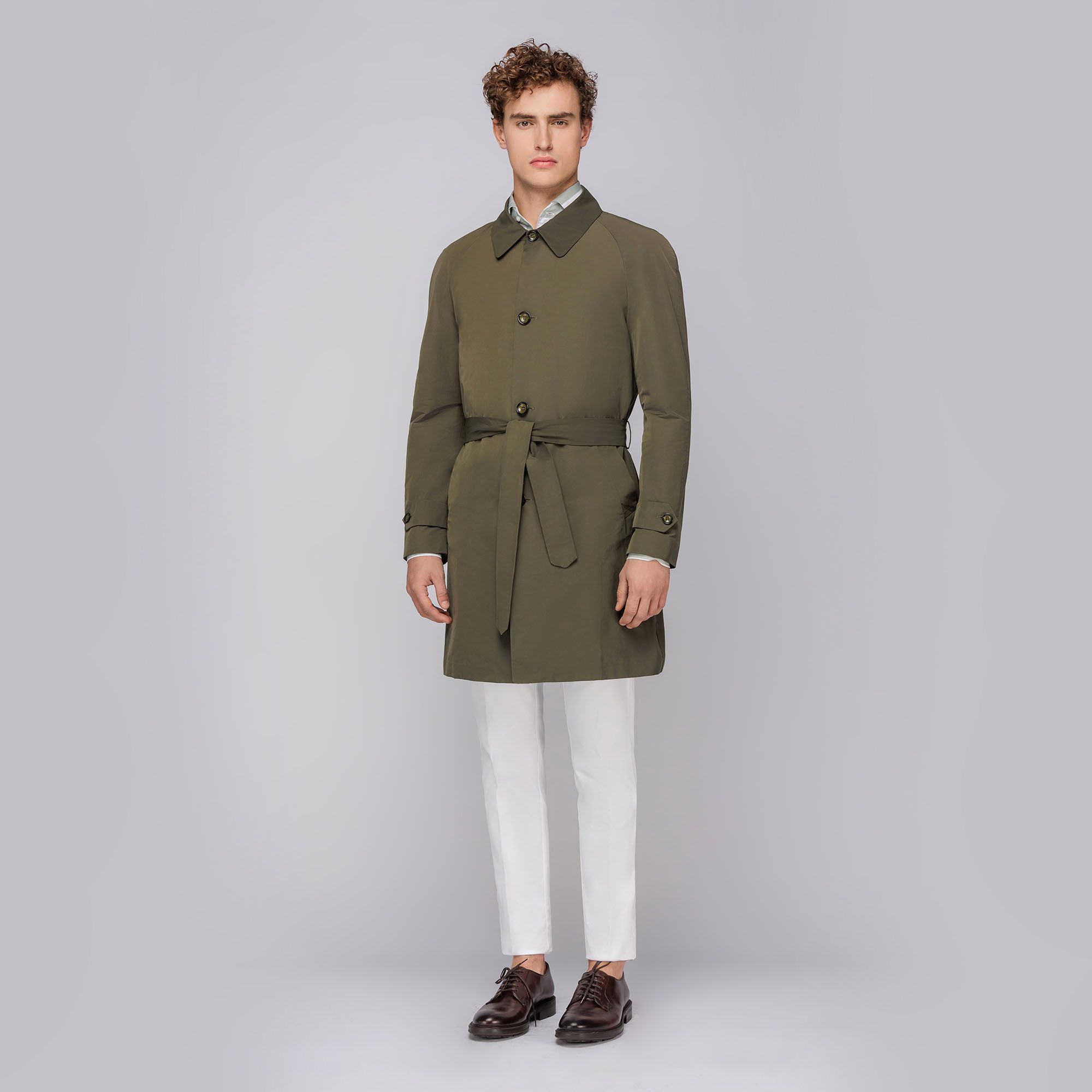 IMPERMEABILE TECNICO VERDE MILITARE