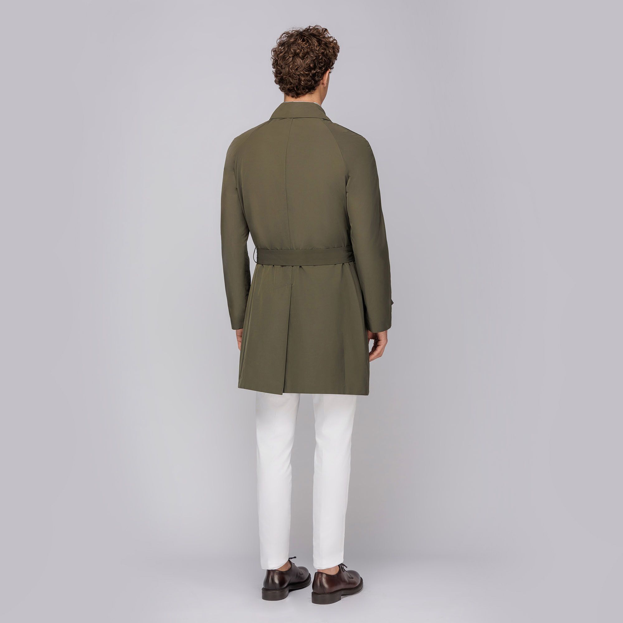 IMPERMEABILE TECNICO VERDE MILITARE