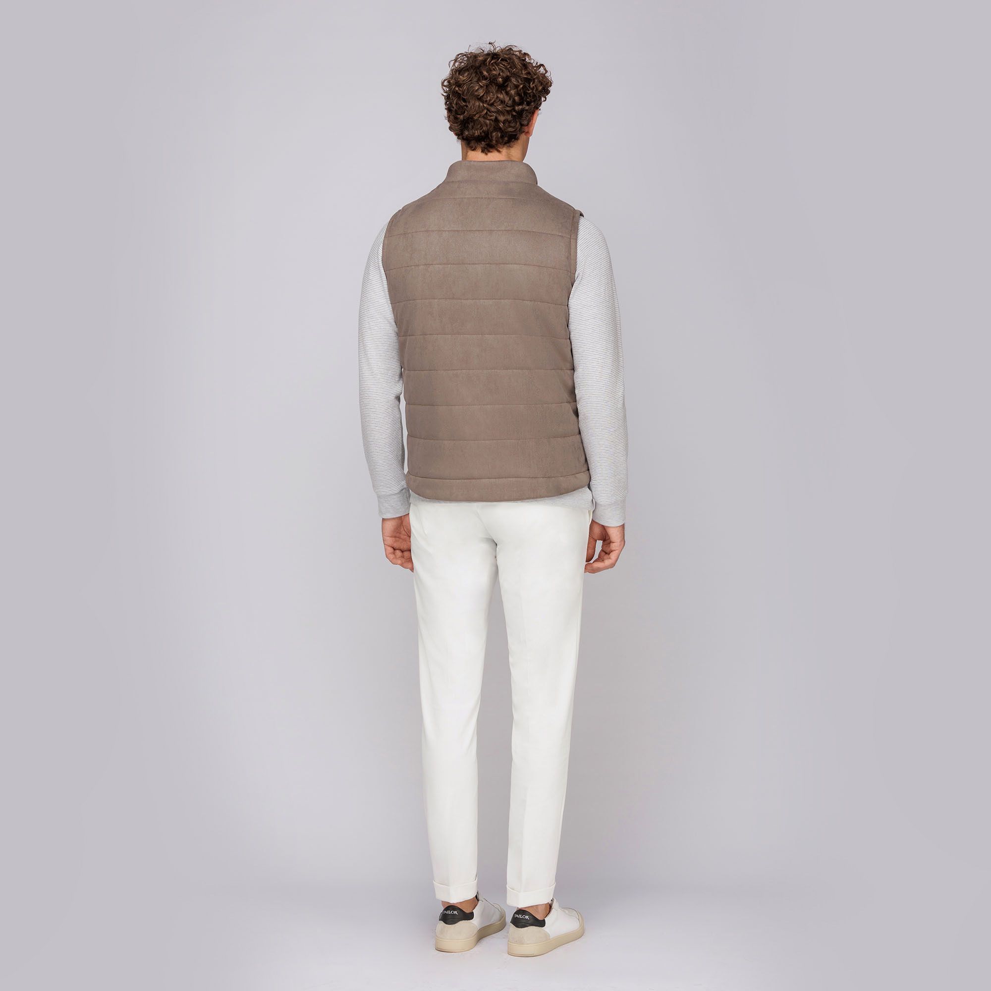 Gilet Imbottito Grigio