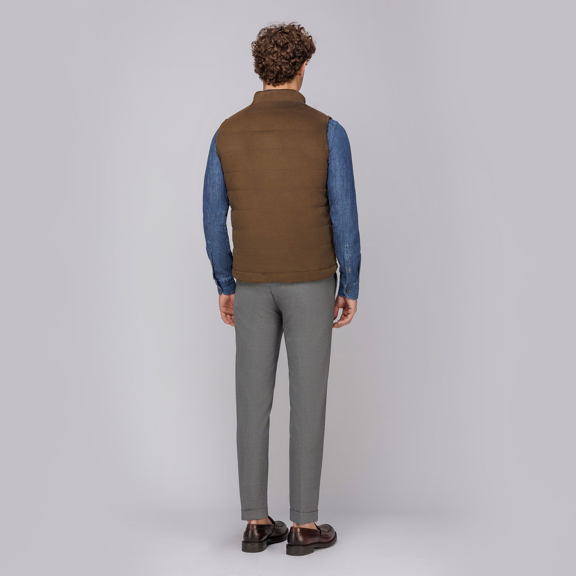Gilet Imbottito Verde Oliva