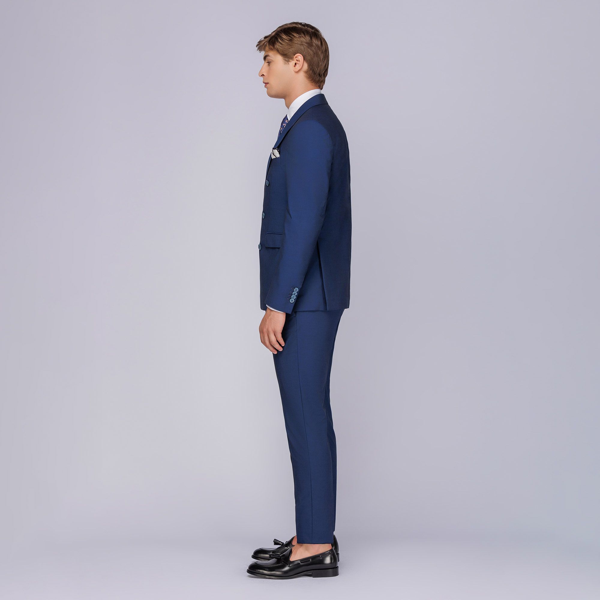 BLAZER DOPPIOPETTO UOMO BLU