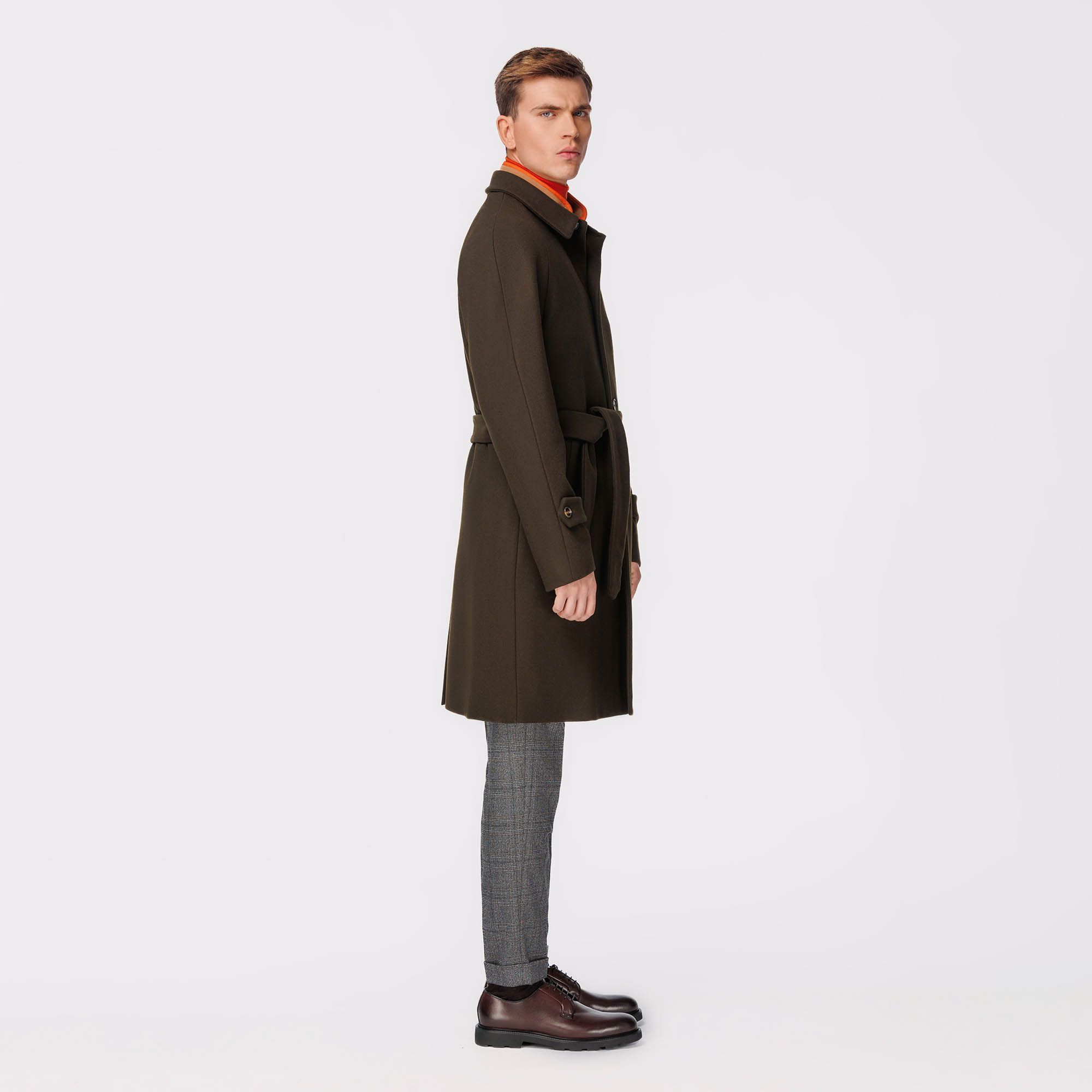 Cappotto Verde in Lana