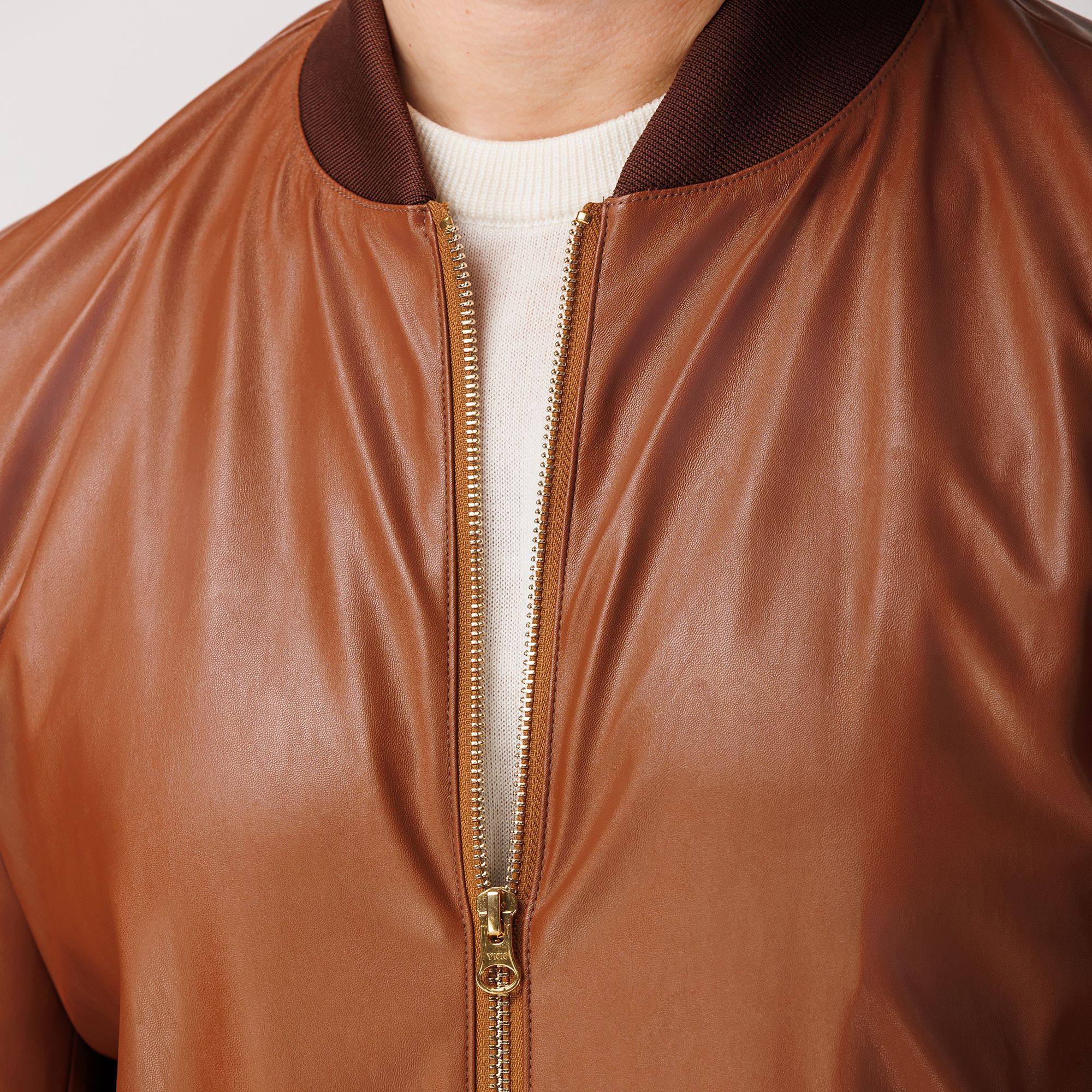 Bomber Marrone Cognac
