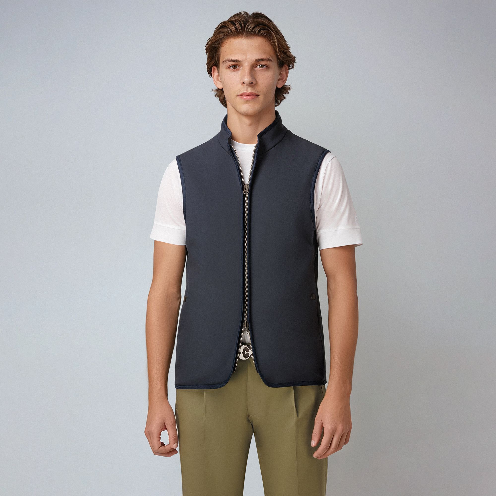 Gilet Tecnico Elio Evan con Fodera in Pile – Blu Navy