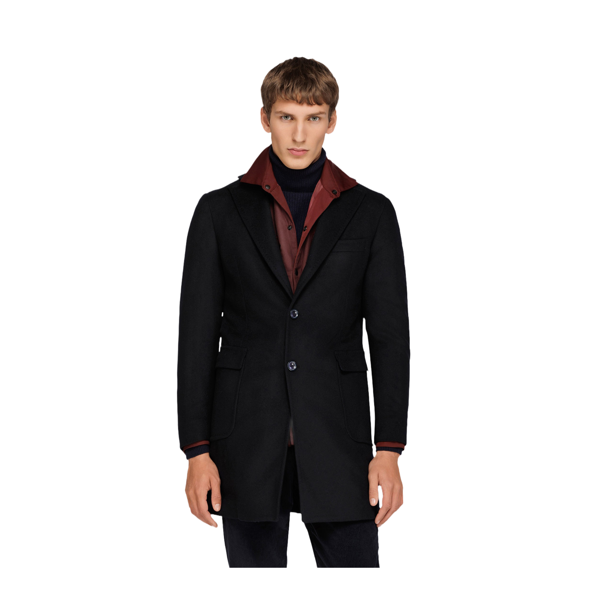 Capotto Sartoriale Blu