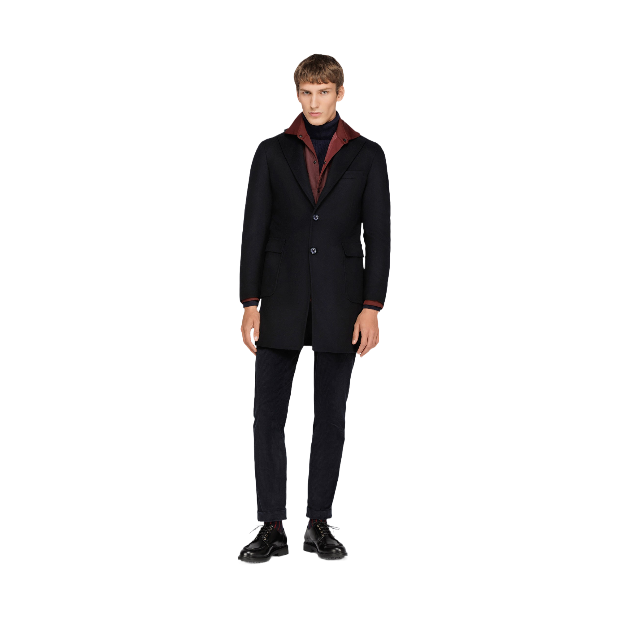 Capotto Sartoriale Blu