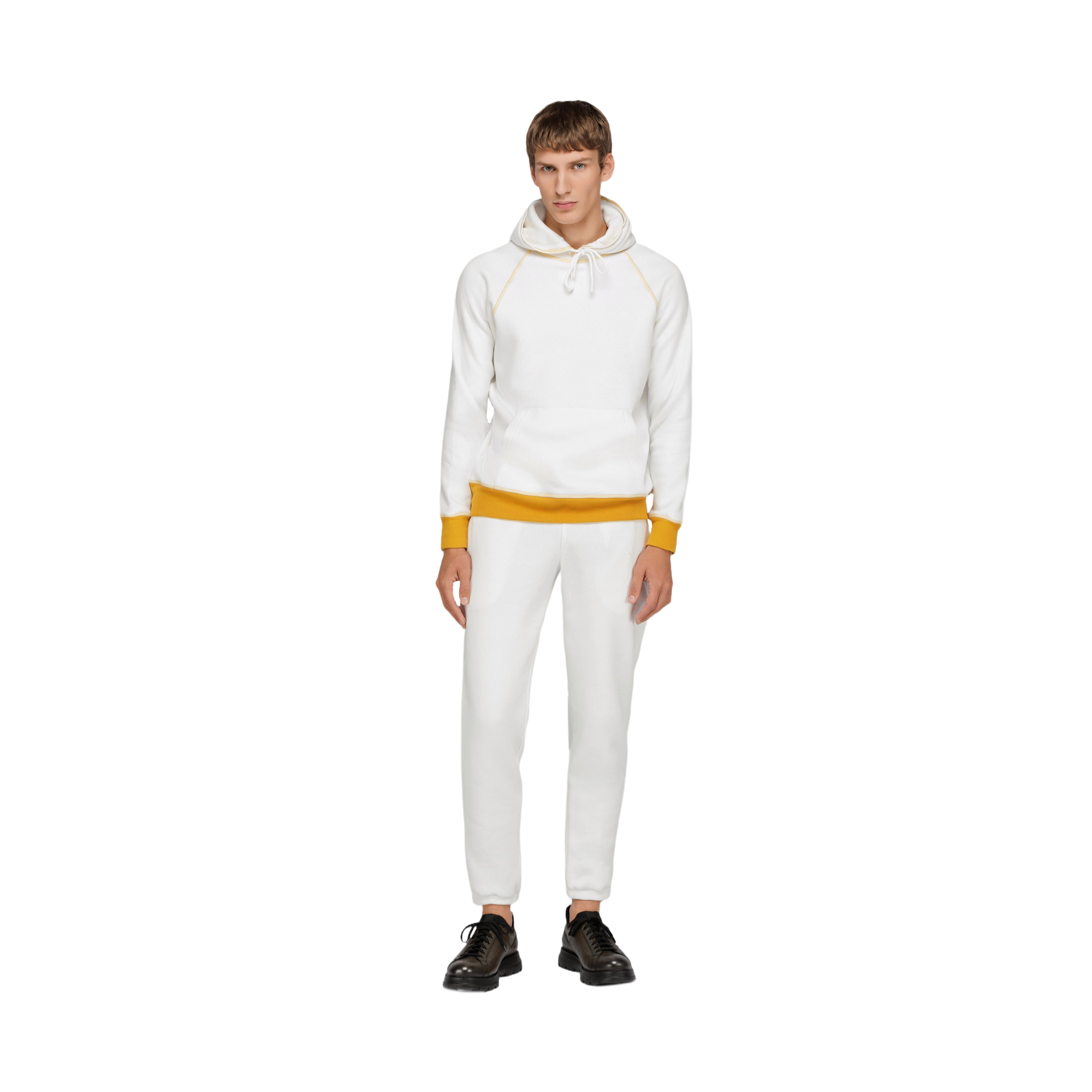 Pantalone tuta uomo bianco