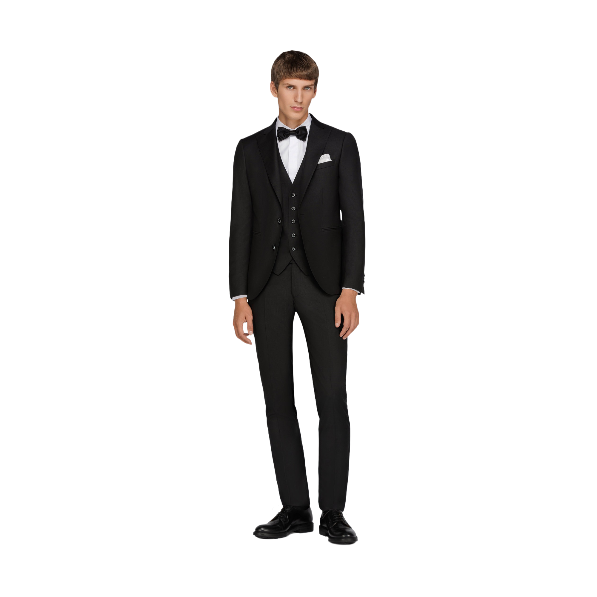 Completo nero elegante