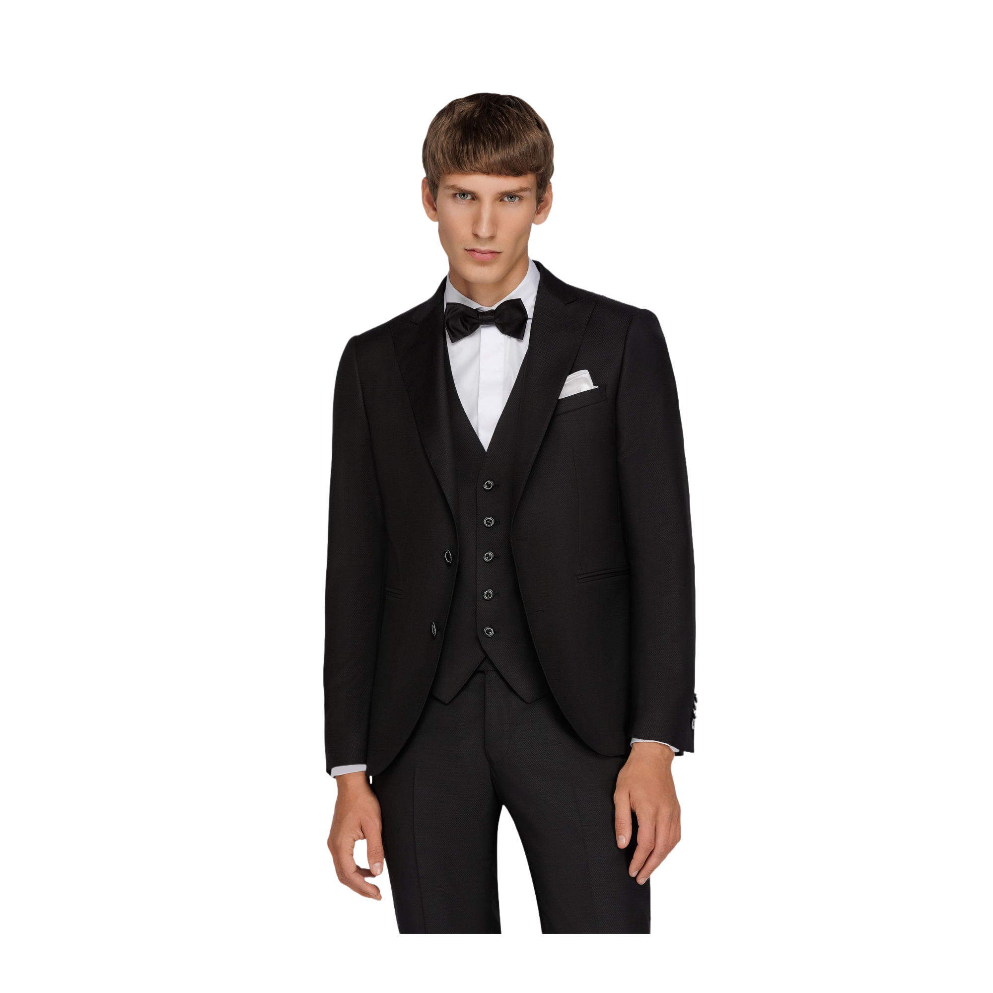 Completo nero elegante