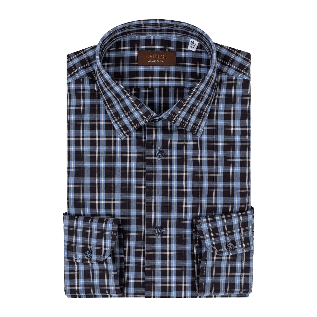 Camicia a Quadri Blu