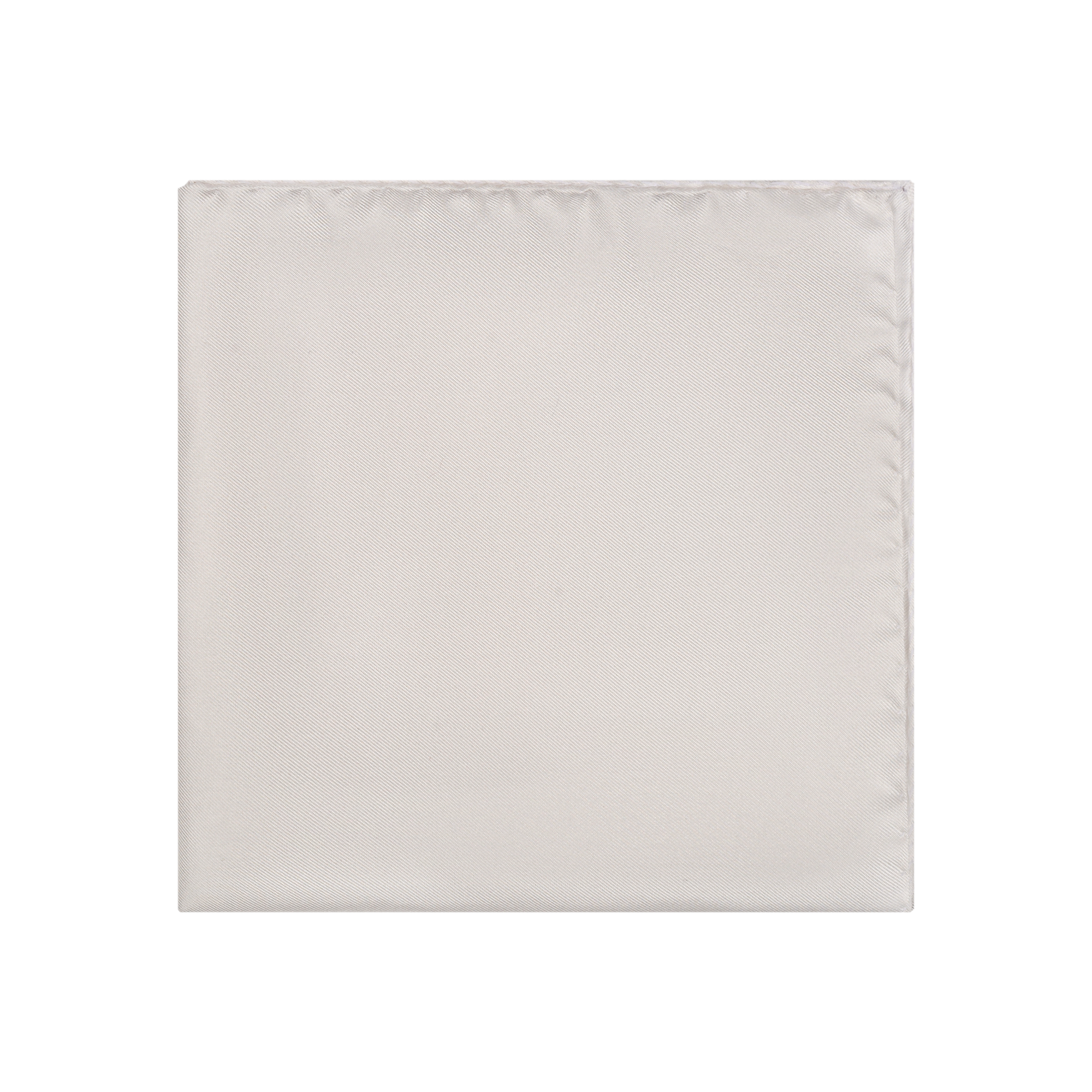 Pochette bianco in seta