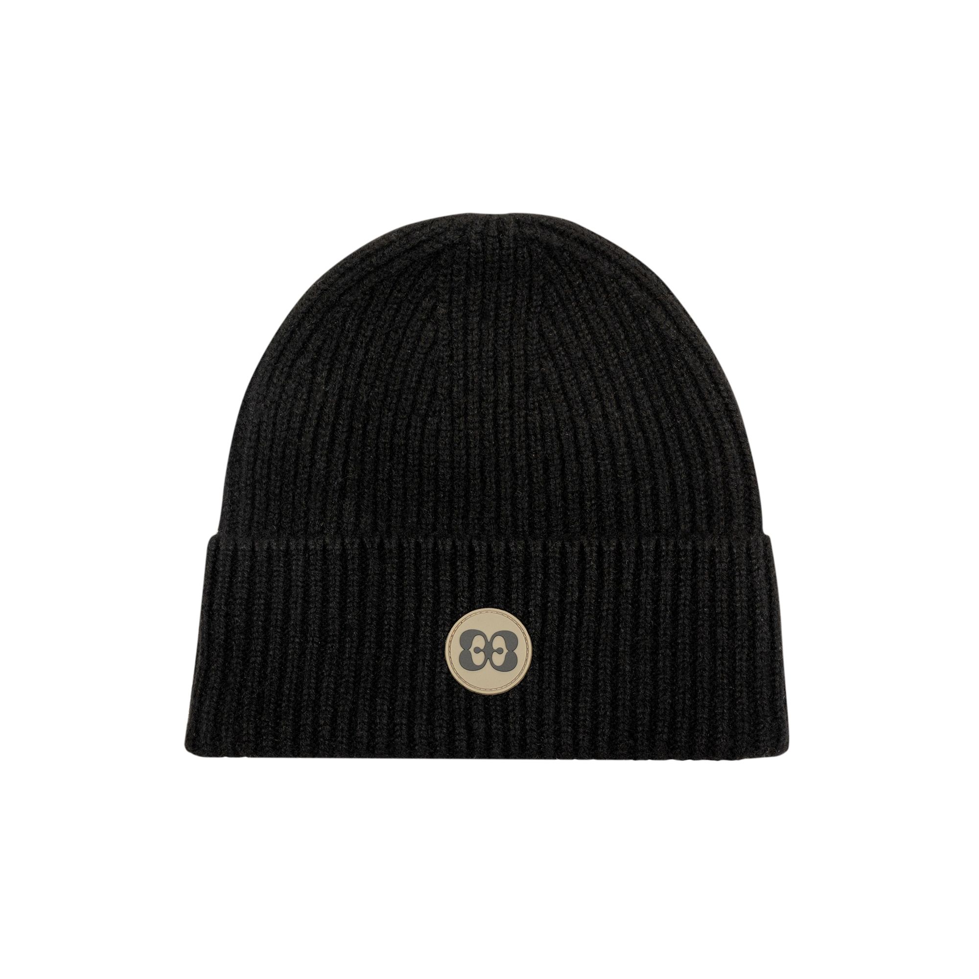 Berretto Uomo in Lana Vergine Nero Berretto Uomo in Lana Vergine Nero